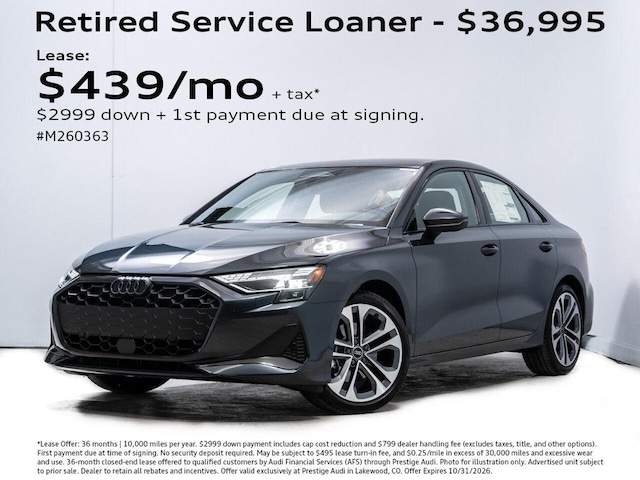 Photo of 2026 Audi A3 Sedan 