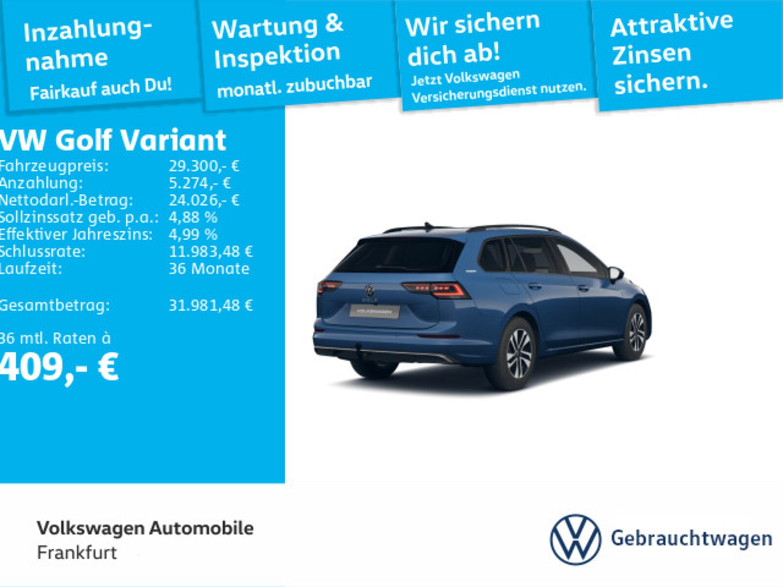 Volkswagen Golf Variant – Bild 2