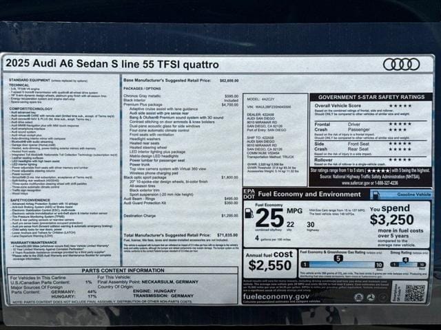 2025 Audi A6 Premium Plus - Photo 21