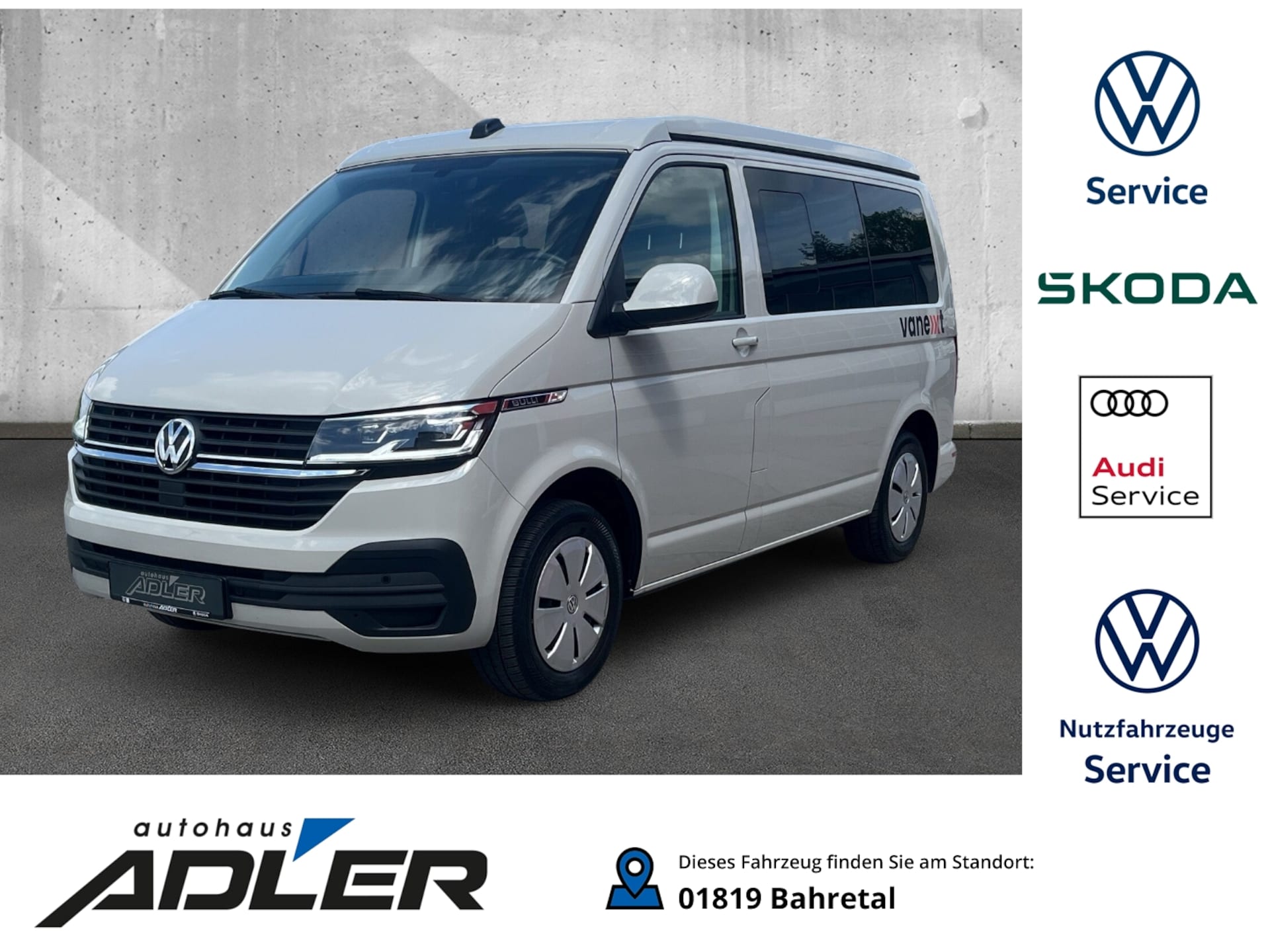 Volkswagen T6.1 Transporter Kasten kurzer Radstand