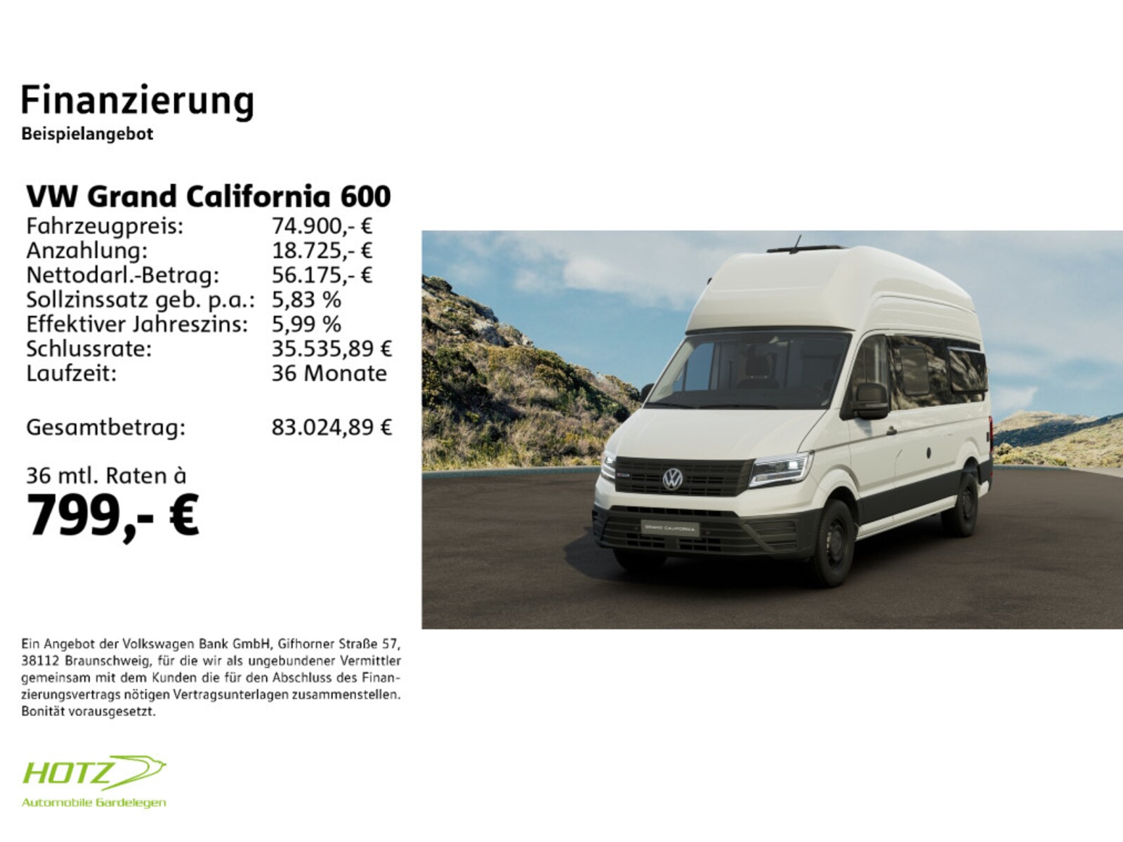 Volkswagen Grand California 600 – Bild 2
