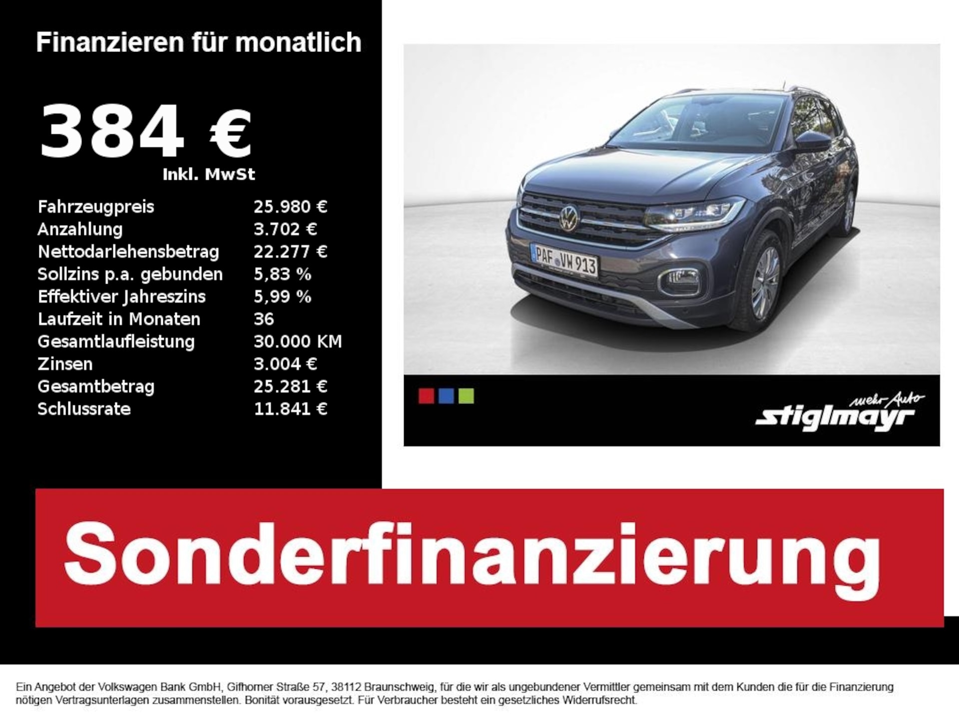 Volkswagen T-Cross — Volkswagen T-Cross T-Cross PCD+LED+KLIMA