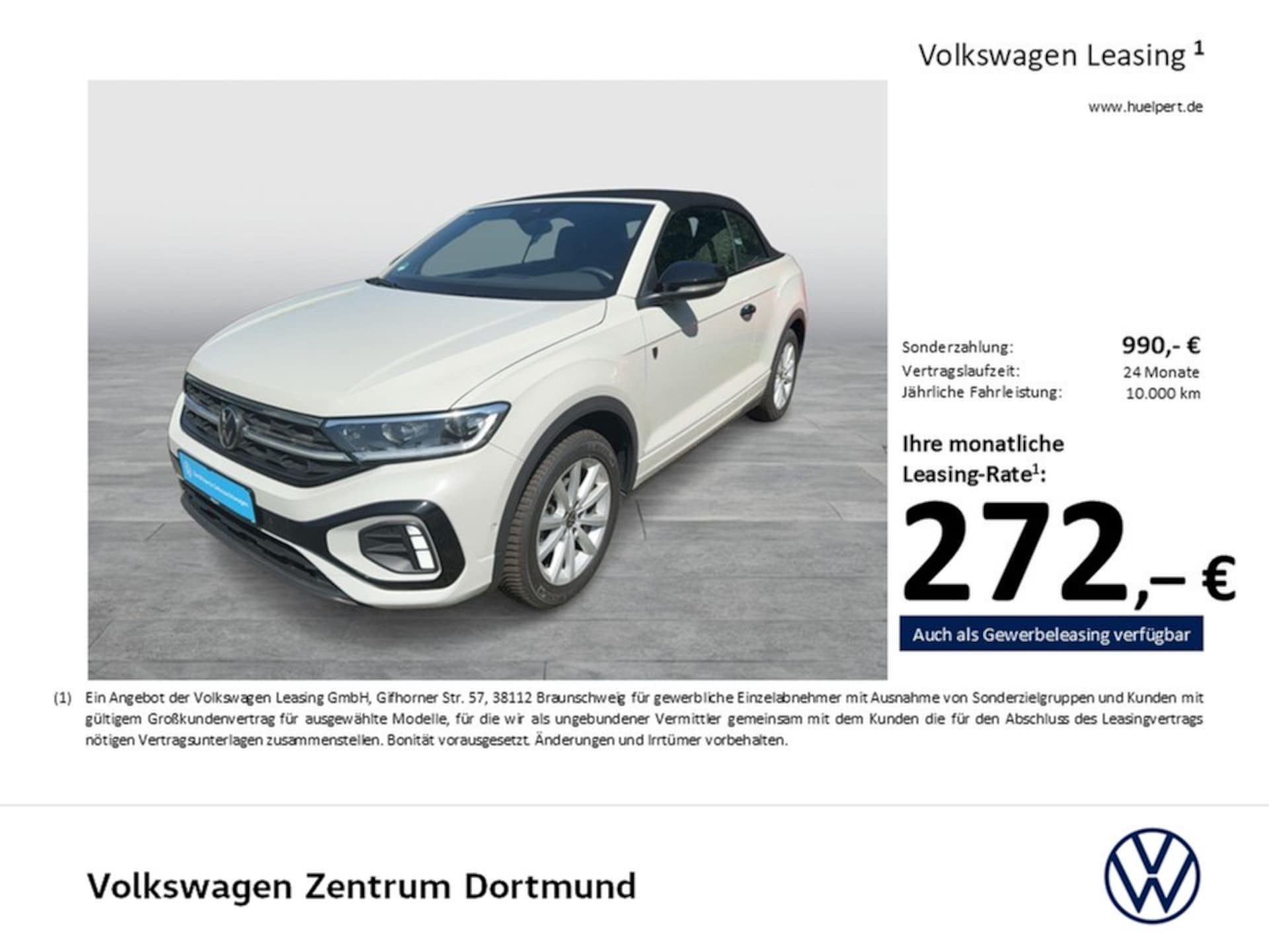 Volkswagen T-Roc Cabriolet R-Line