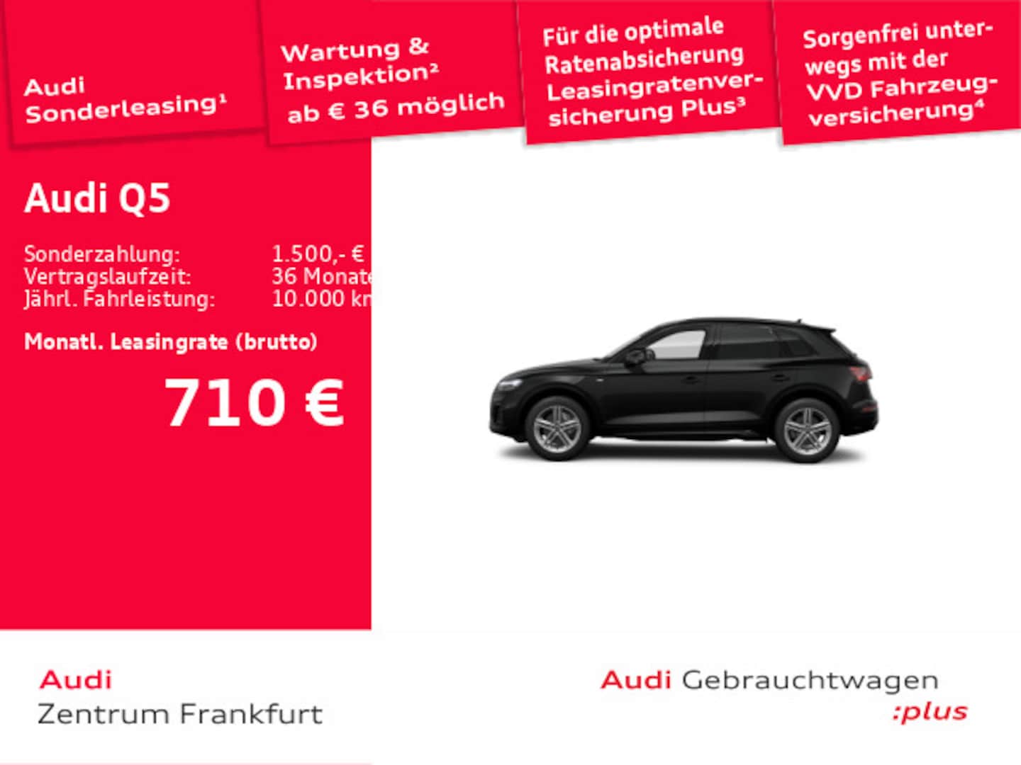 Bild über Audi Q5 TFSI e S line 55 TFSI e quattro S tronic - für weitere Informationen kontaktieren Sie den Audi Partner