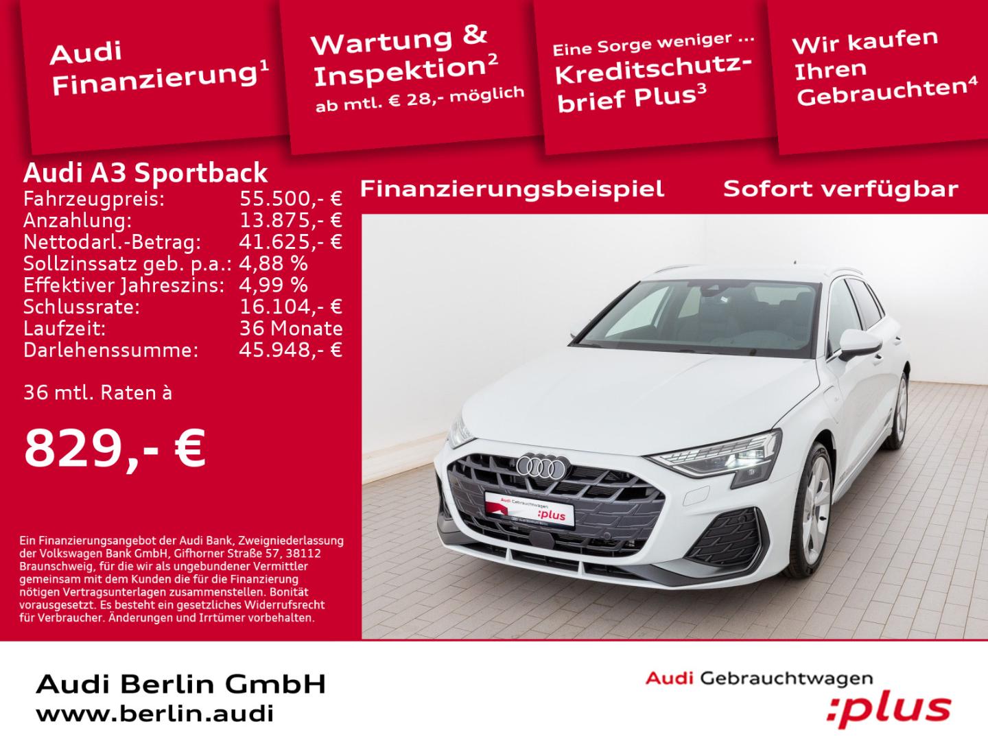 Image about Audi A3 Sportback TFSI e S line 45 TFSI e S tronic