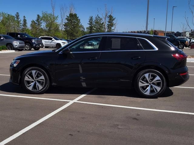 Used 2024 Audi Q8 e-tron Premium Plus with VIN WA15AAGE7RB005444 for sale in Parker, CO