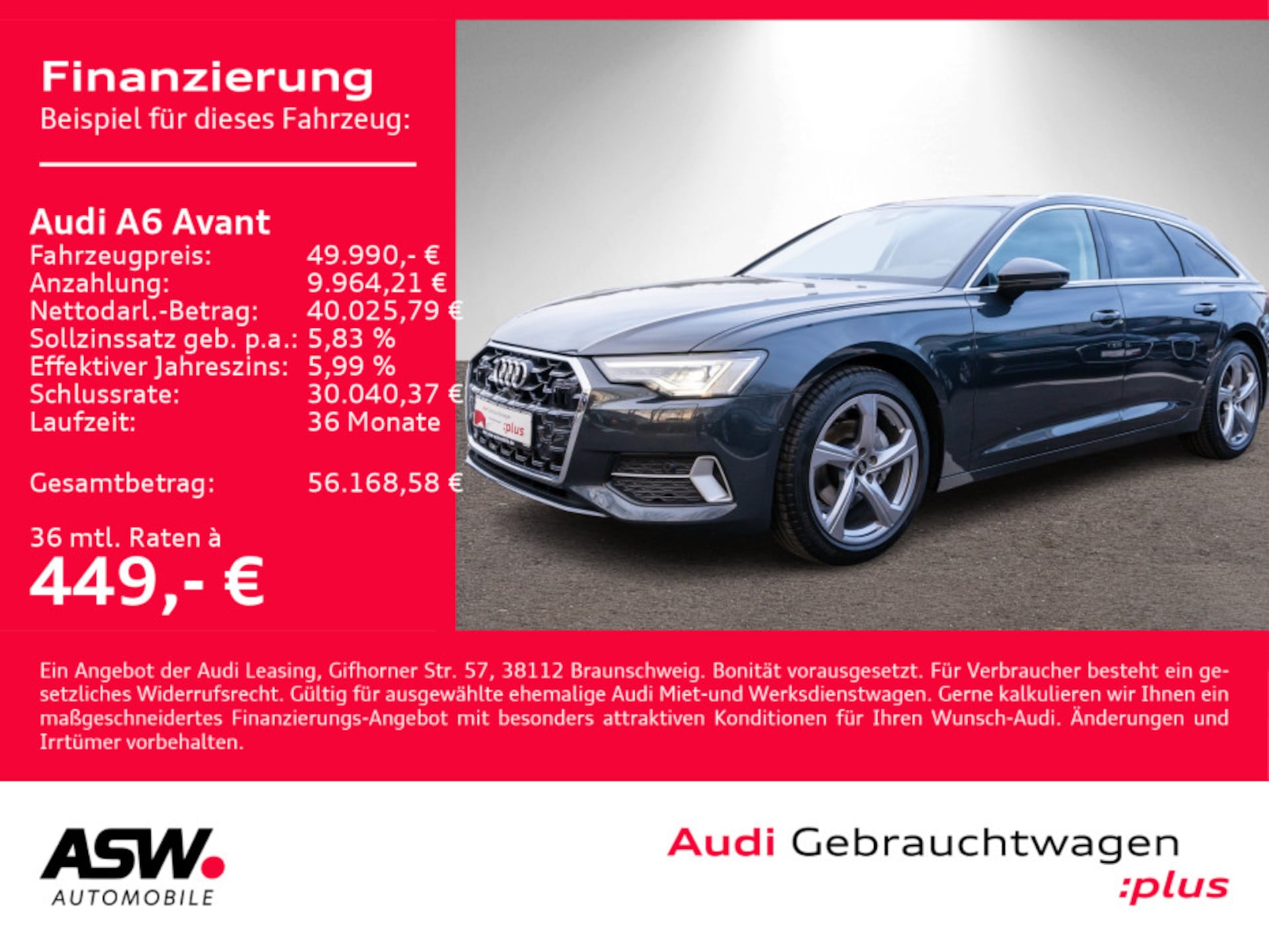 Audi A6 Avant Sport