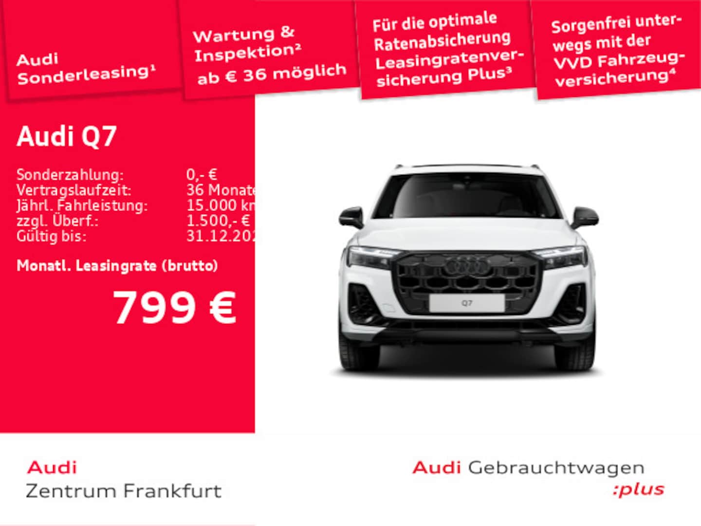 Bild über Audi Q7 SUV TFSI e S line business TFSI e quattro 360 kW tiptronic - für weitere Informationen kontaktieren Sie den Audi Partner