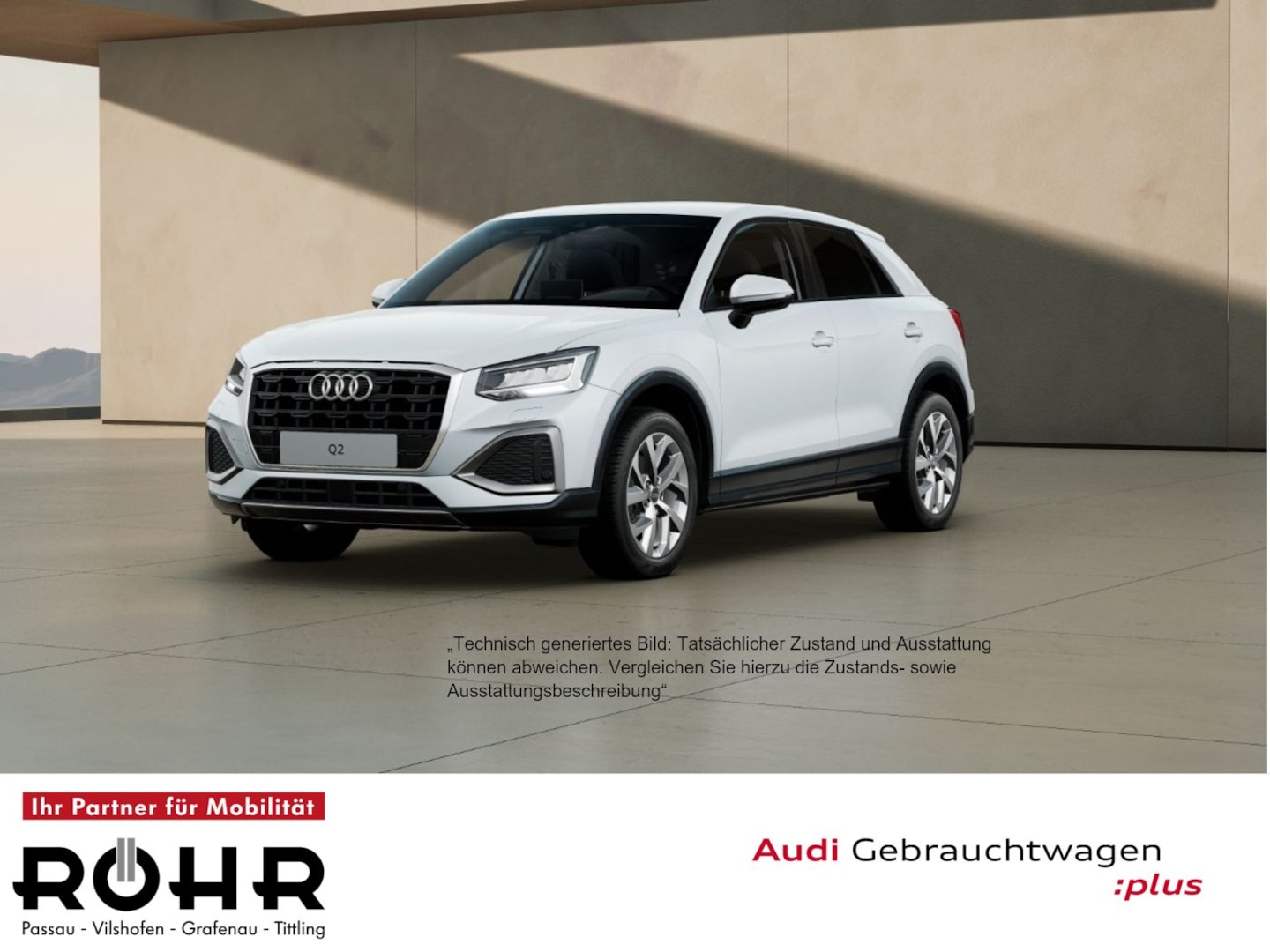 Bild über Audi Q2 advanced 35 TFSI Schaltgetriebe - für weitere Informationen kontaktieren Sie den Audi Partner