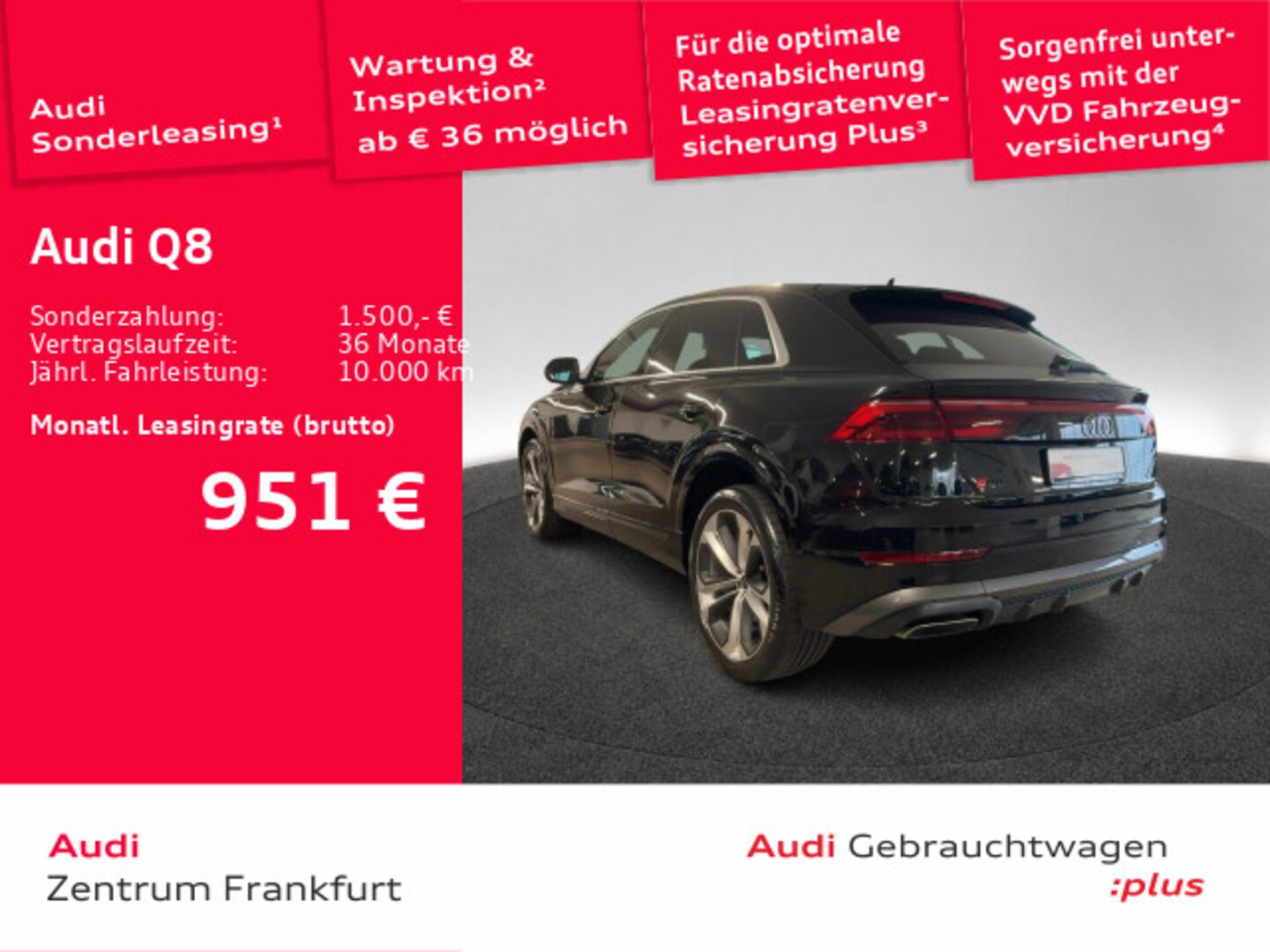 Bild über Audi Q8 SUV 50 TDI quattro tiptronic - für weitere Informationen kontaktieren Sie den Audi Partner