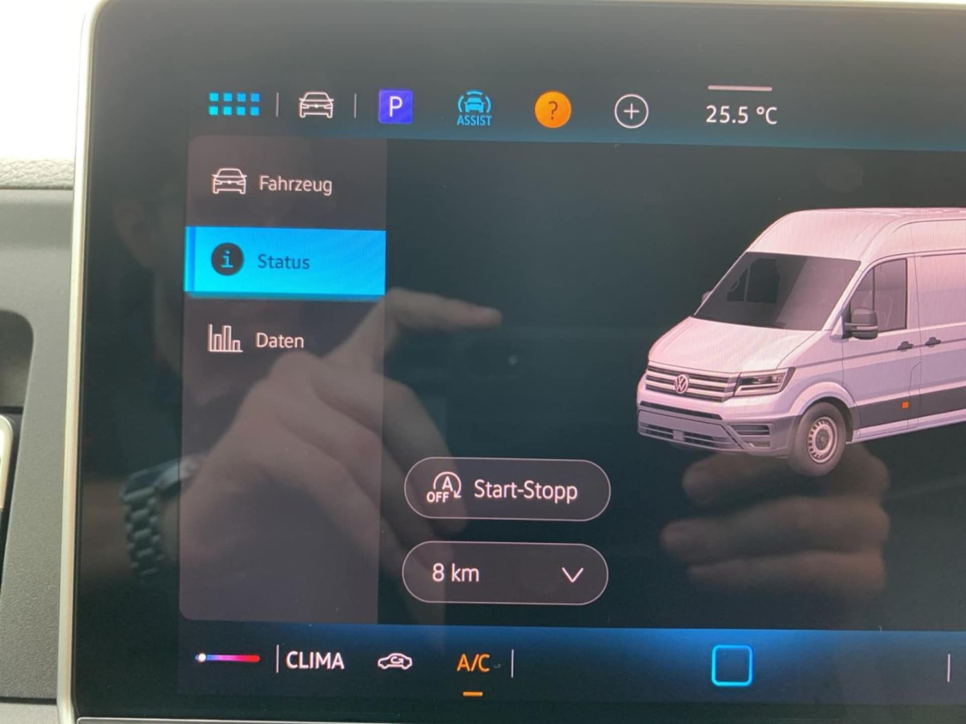 Volkswagen Crafter Kasten mittlerer Radstand