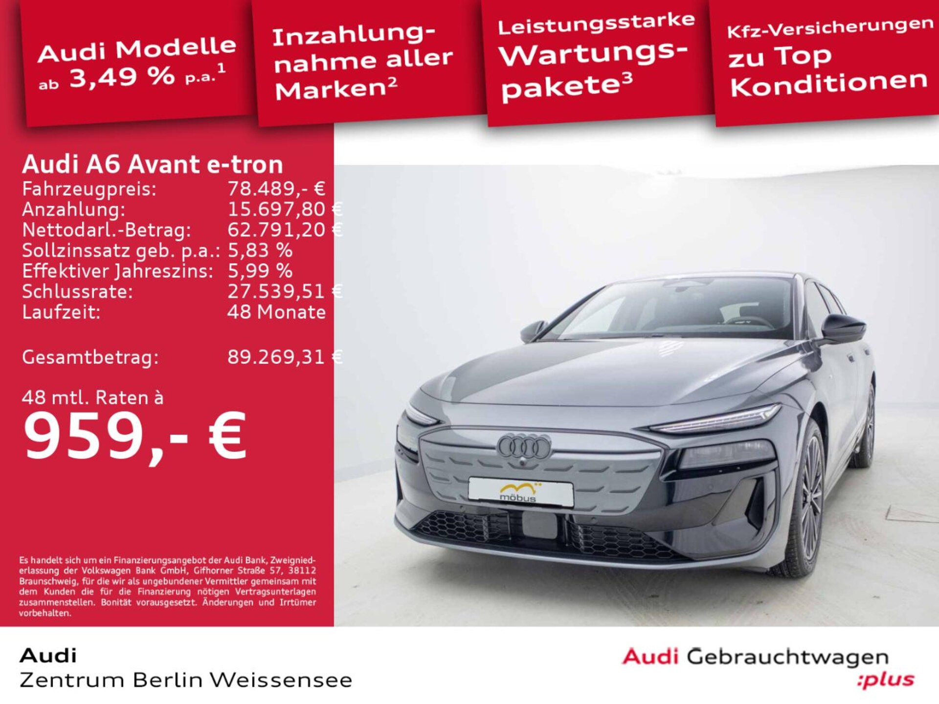 Audi A6 Avant e-tron
