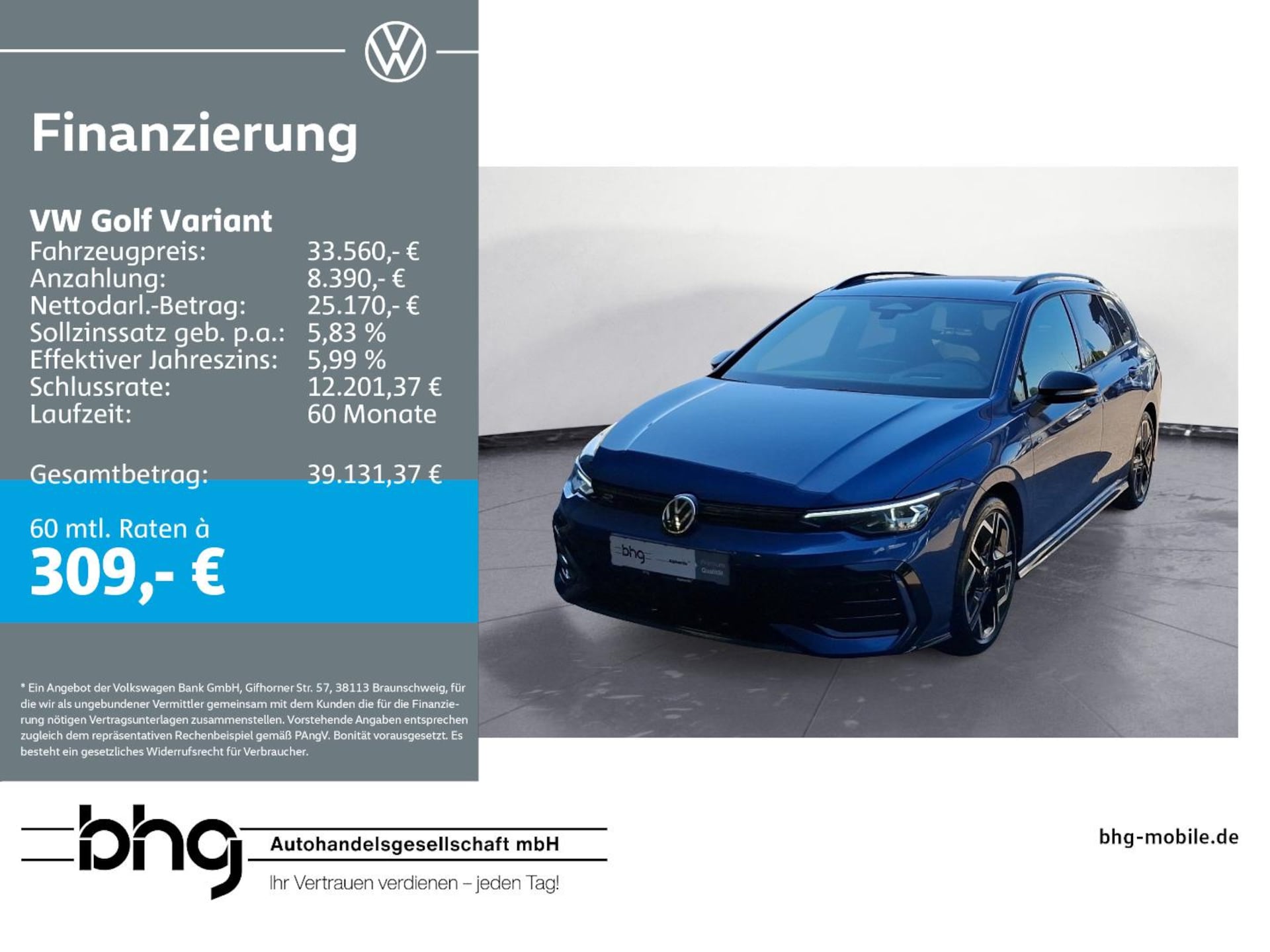 Volkswagen Golf Variant R-Line