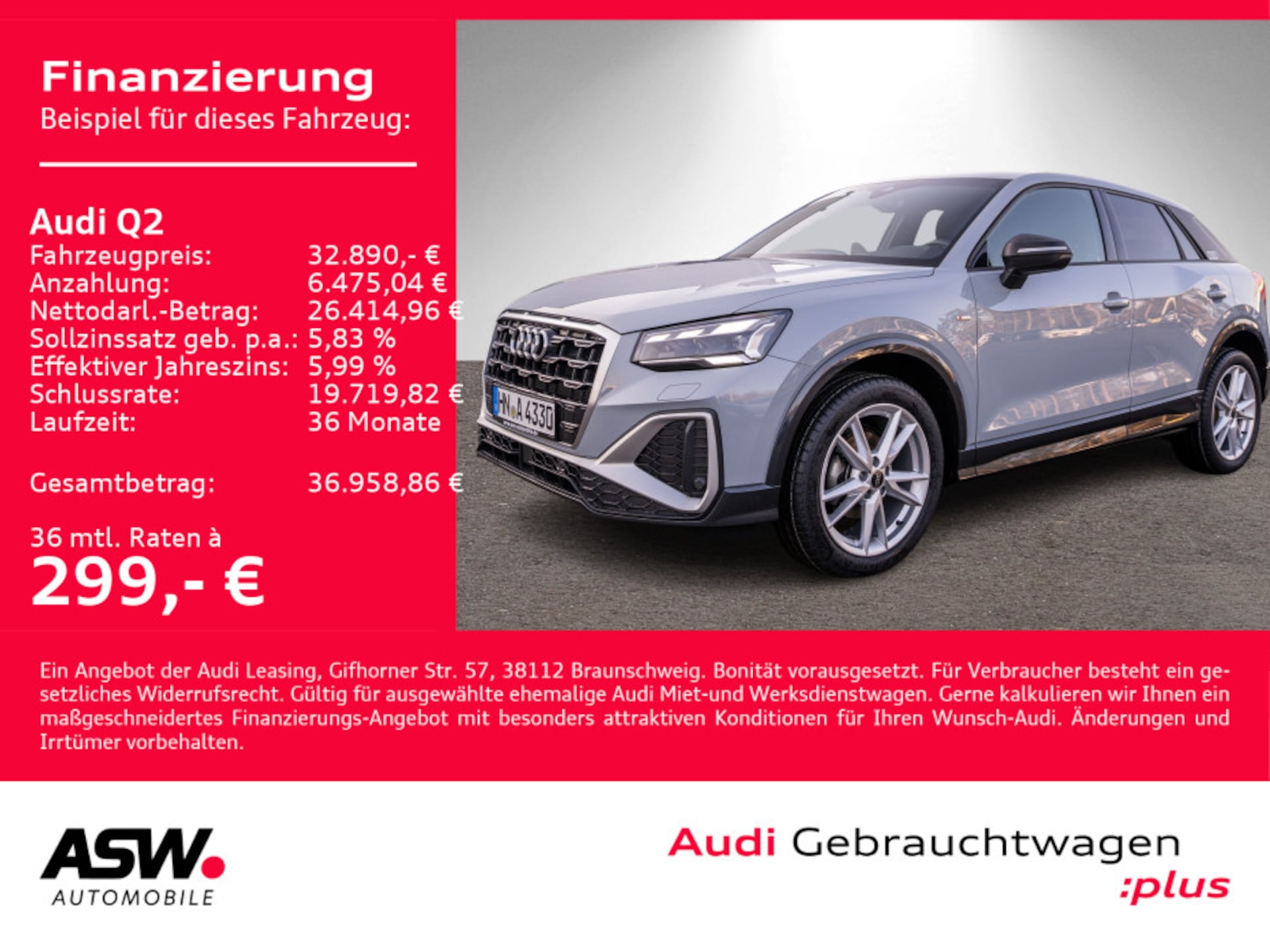 Audi Q2 S line