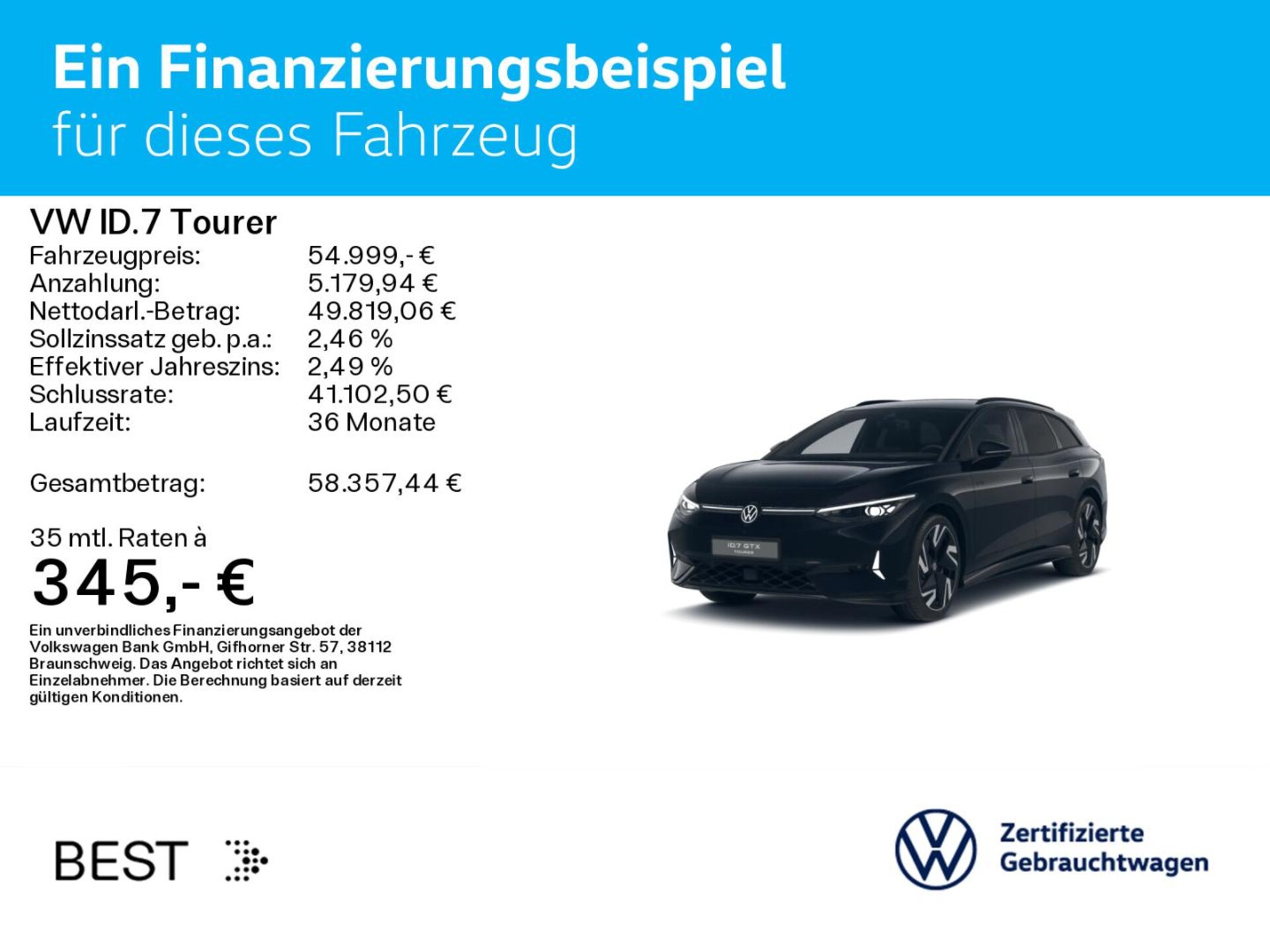 Volkswagen ID.7 Tourer GTX