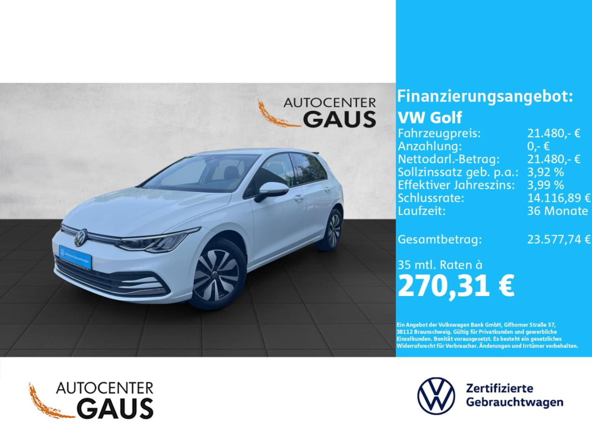 Volkswagen Golf MOVE