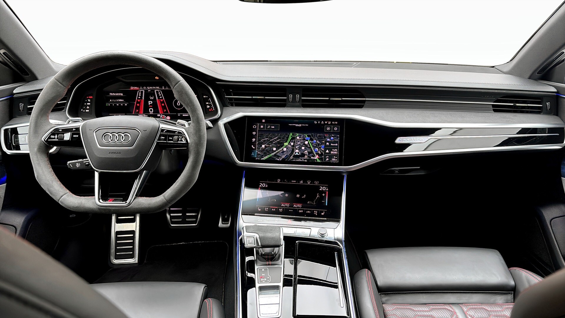 Bild som visar&nbsp;Audi RS 7 Sportback&nbsp;RS 7 Sportback performance 630 hk tiptronic - för mer information kontakta din Audi Partner