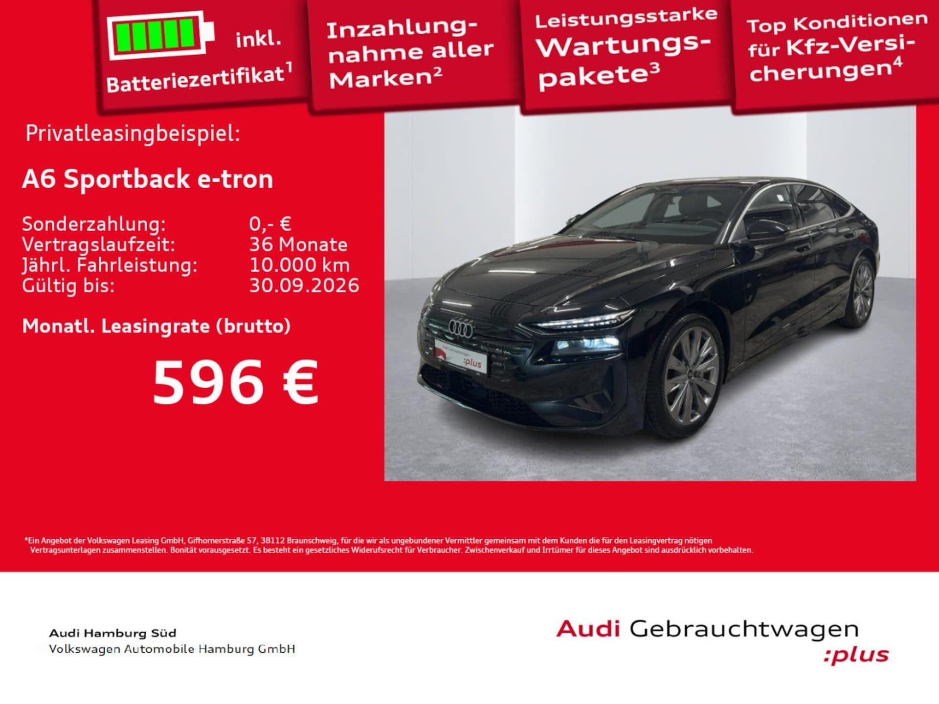 Audi A6 Sportback e-tron
