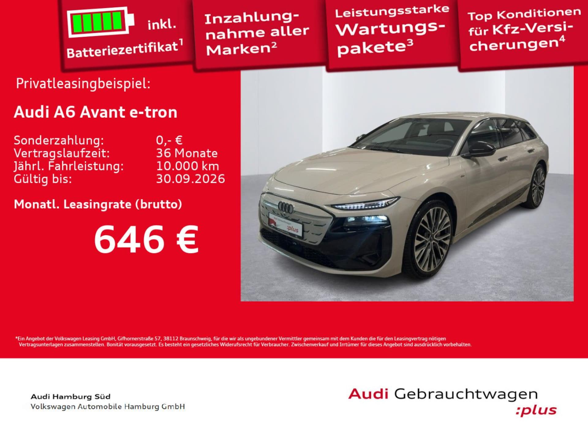 Audi A6 Avant e-tron