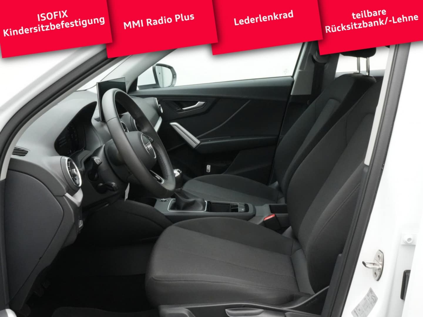 Bild über Audi Q2 30 TFSI Schaltgetriebe - für weitere Informationen kontaktieren Sie den Audi Partner