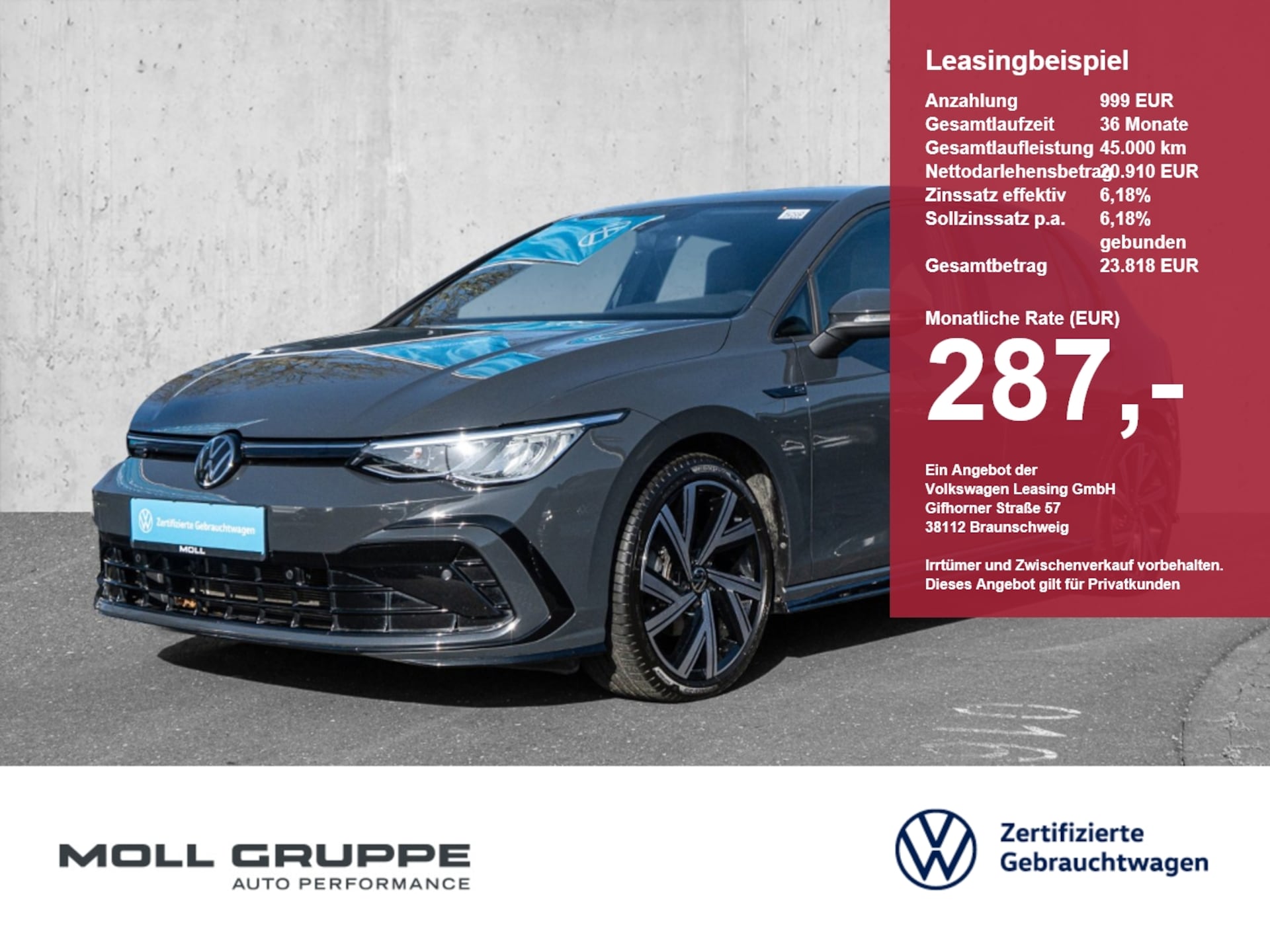 Volkswagen Golf 2024 — 1.5 TST KLIMAA. LED LM PDC