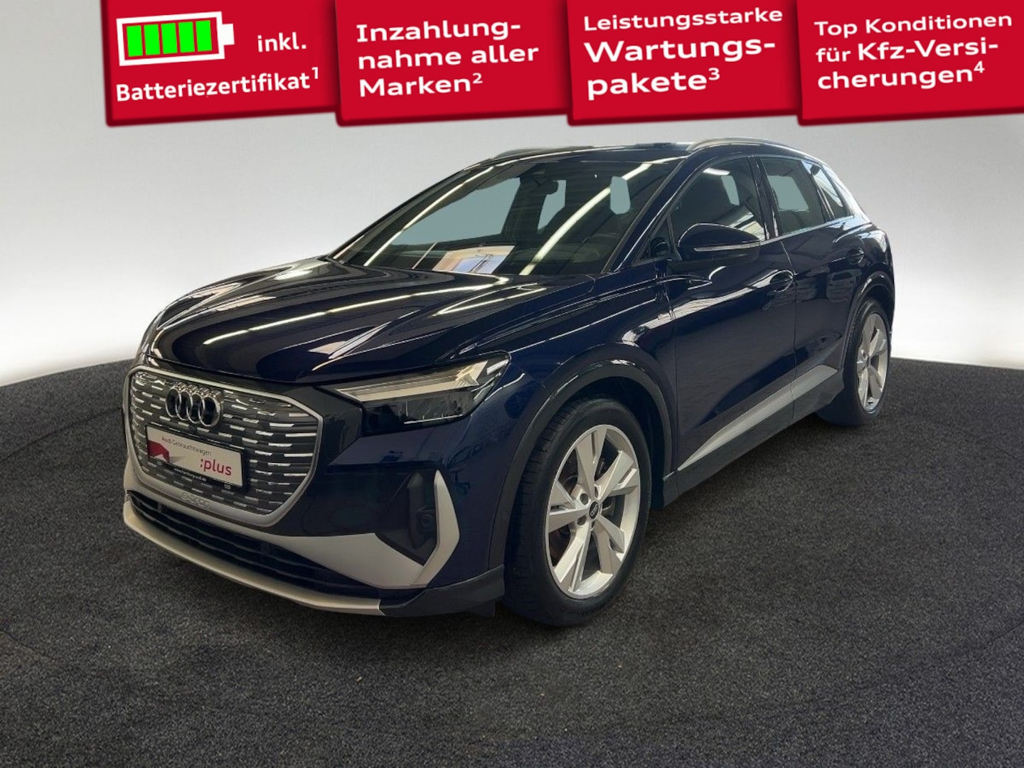Bild über Audi Q4 e-tron 45 e-tron quattro - für weitere Informationen kontaktieren Sie den Audi Partner