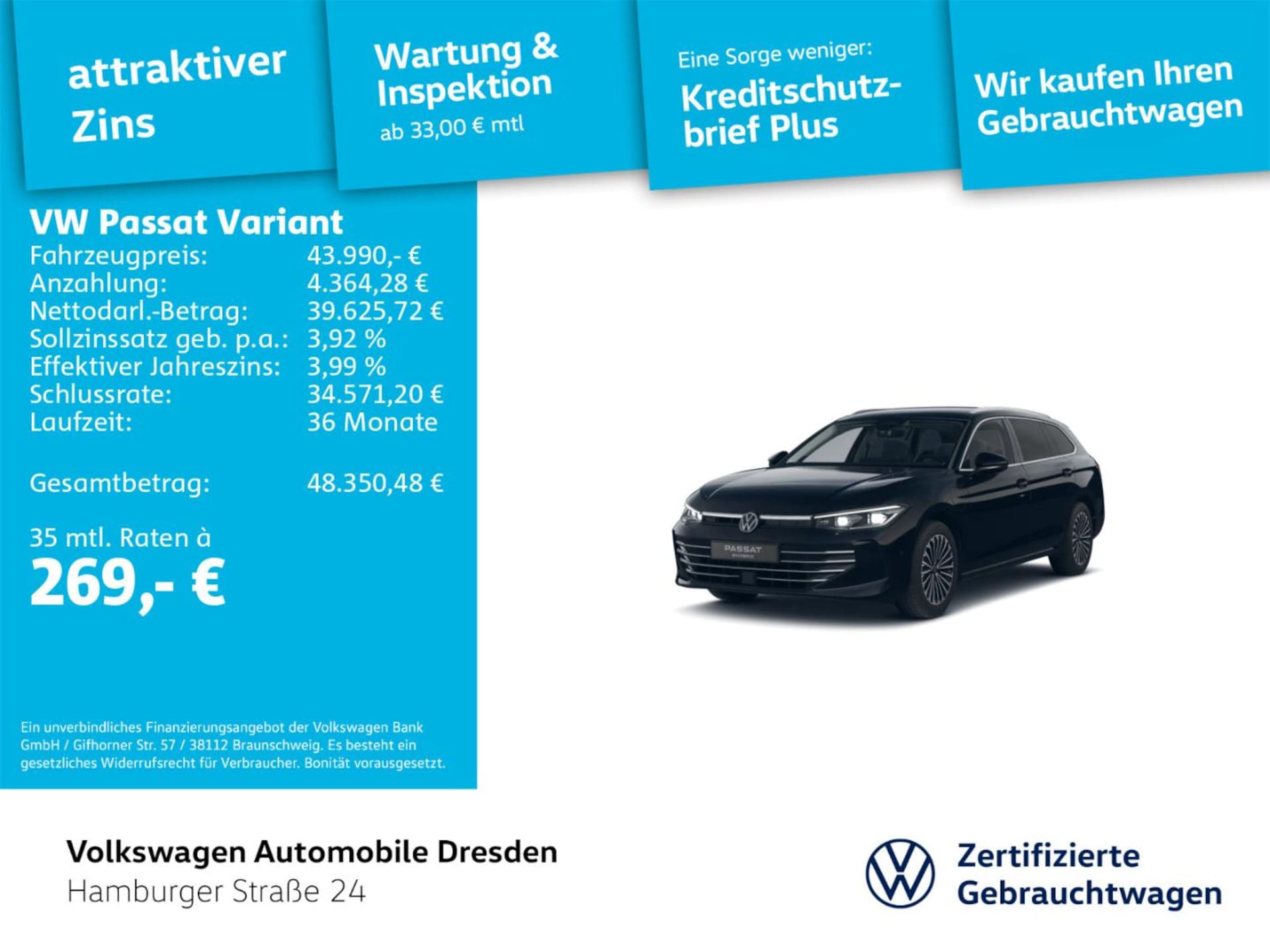 Volkswagen Passat Elegance