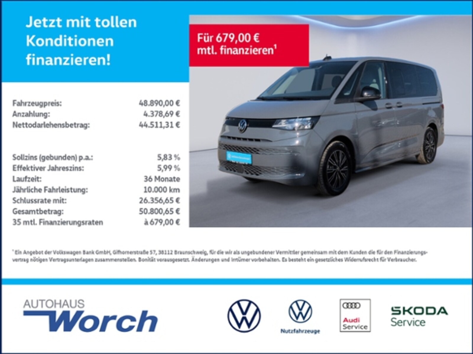 Volkswagen Multivan Langversion
