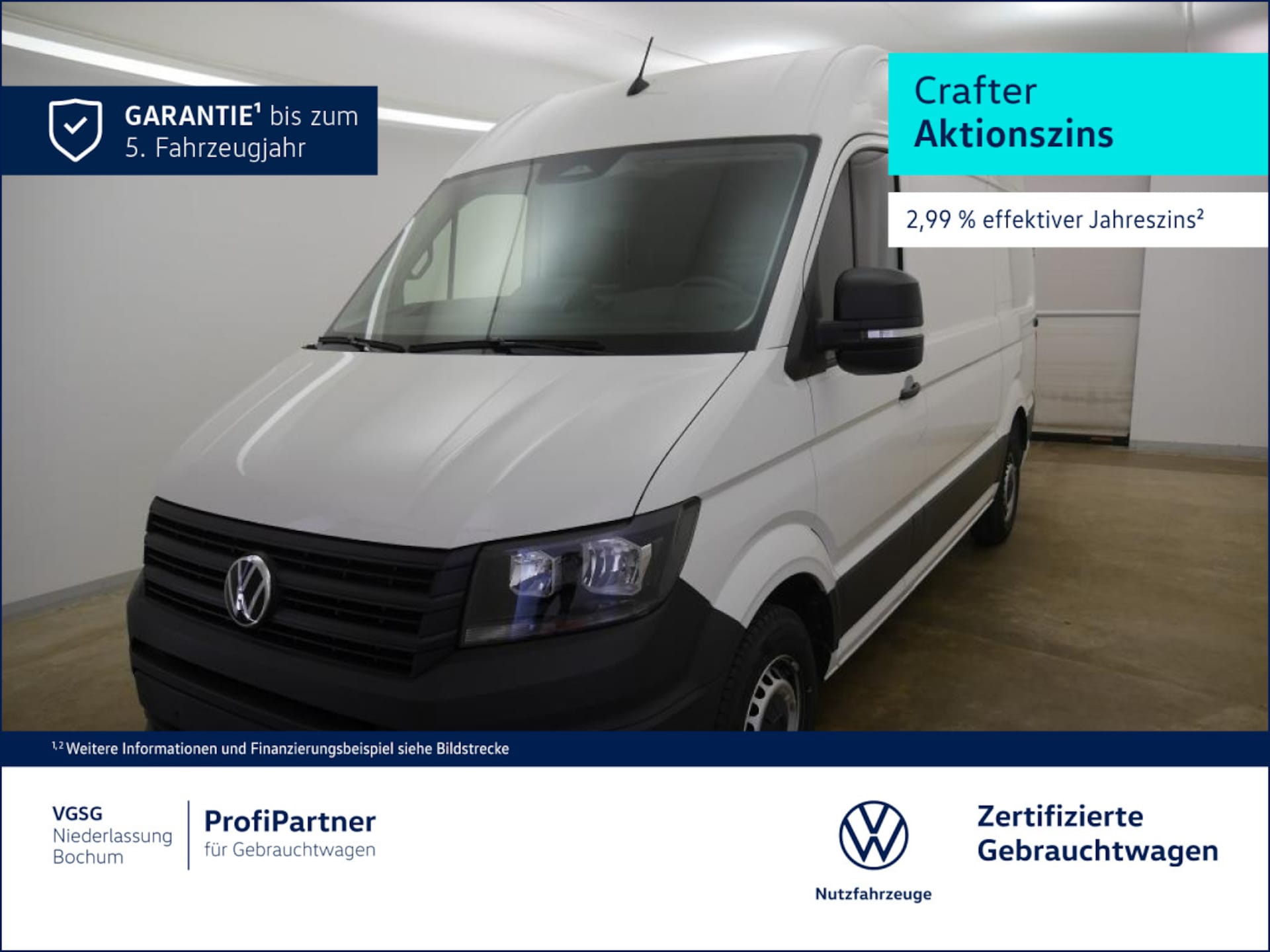 Volkswagen Crafter Kasten mittlerer Radstand