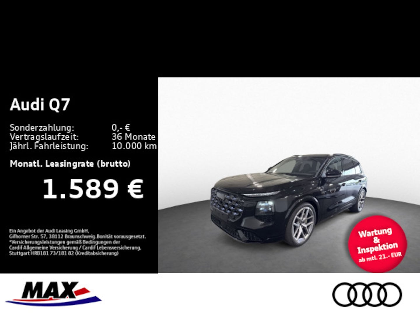 Bild über Audi Q7 SUV TDI quattro 220 kW tiptronic - für weitere Informationen kontaktieren Sie den Audi Partner
