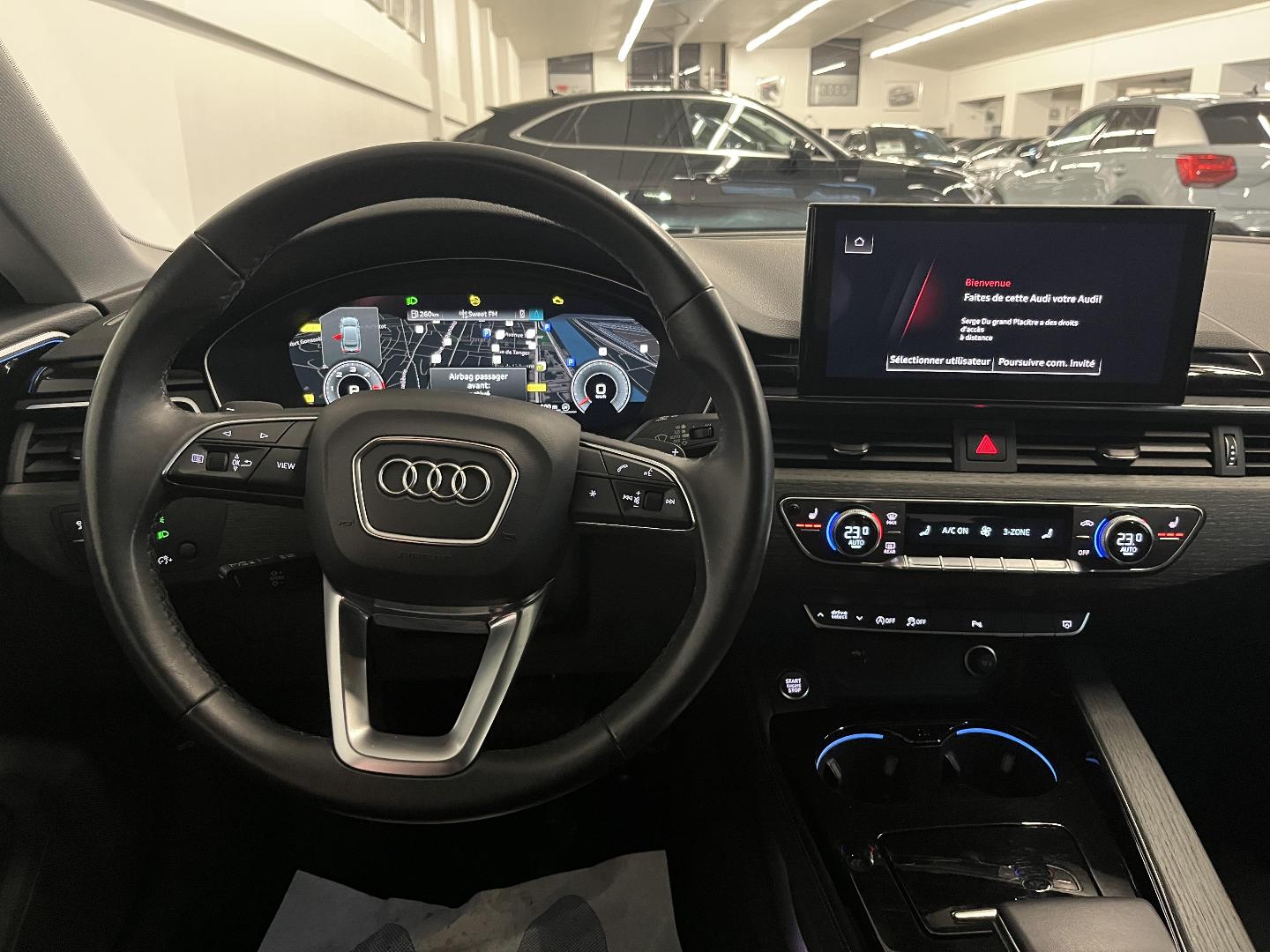 Image about Audi A5 Sportback Avus 40 TDI quattro 150 kW (204 ch) S tronic