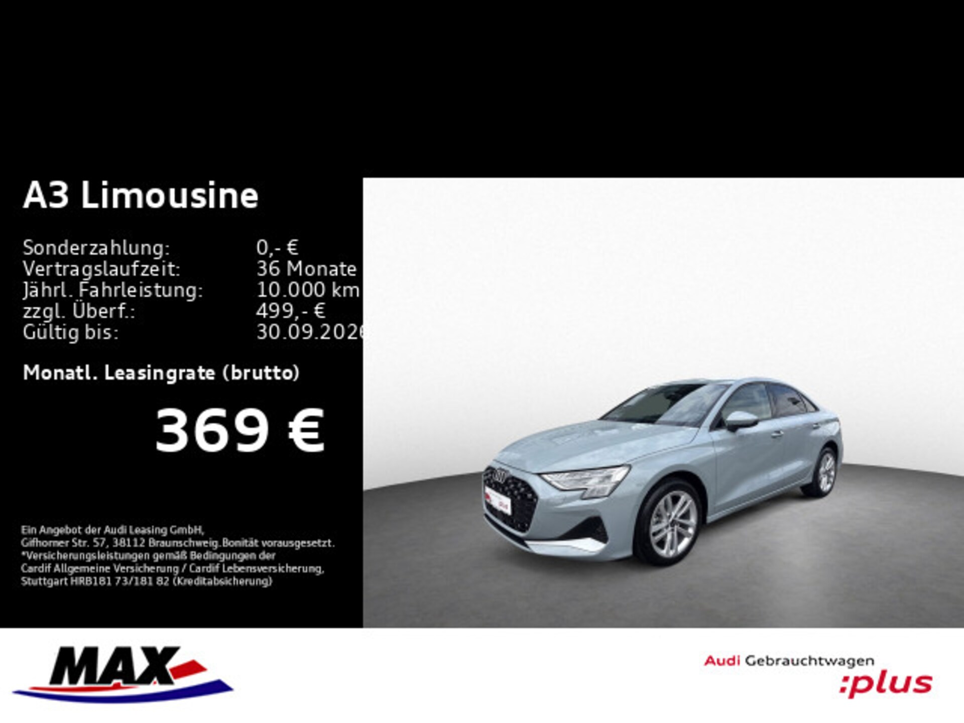 Audi A3 Limousine advanced