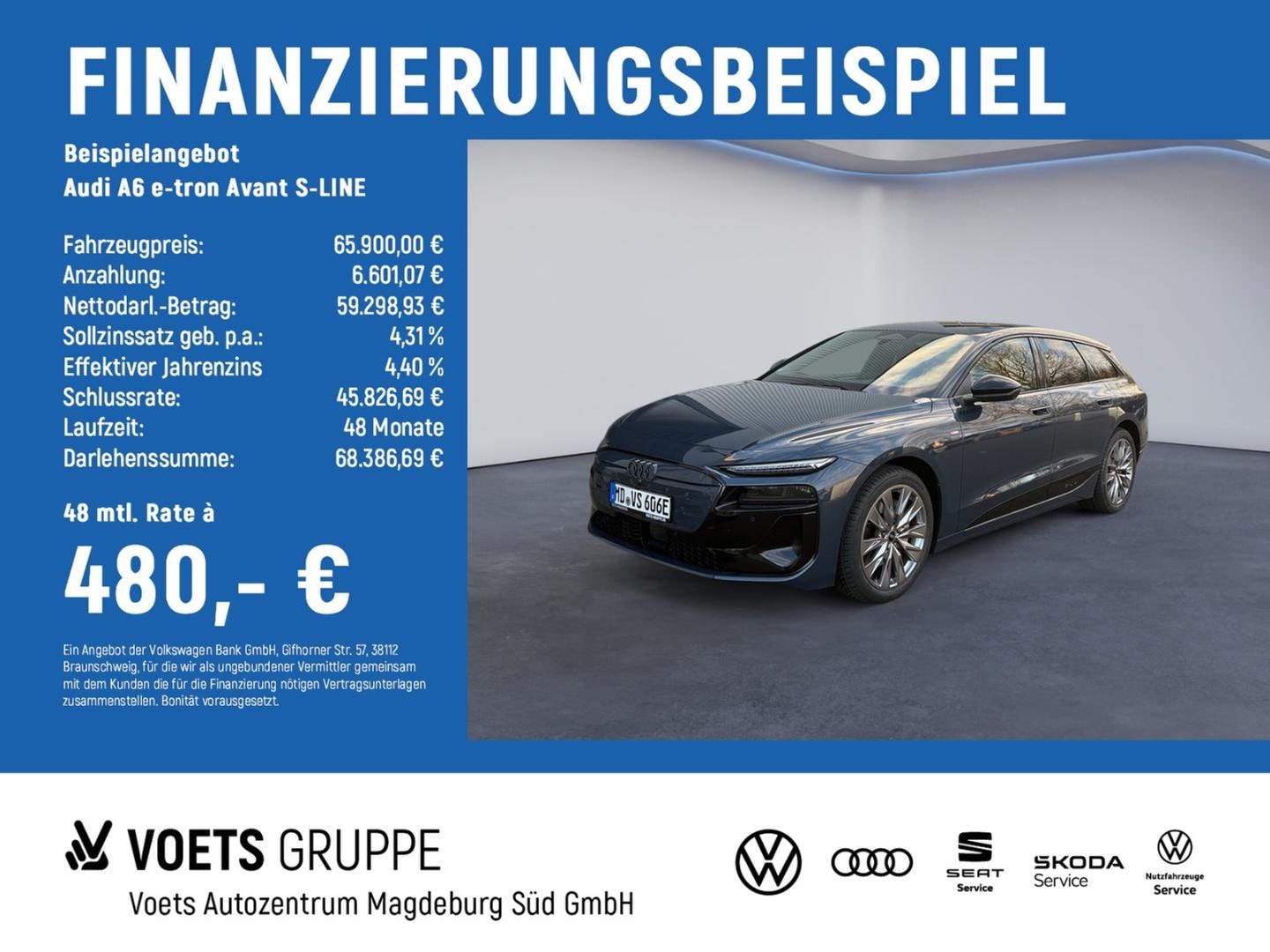 Bild über Audi A6 Avant e-tron e-tron performance - für weitere Informationen kontaktieren Sie den Audi Partner