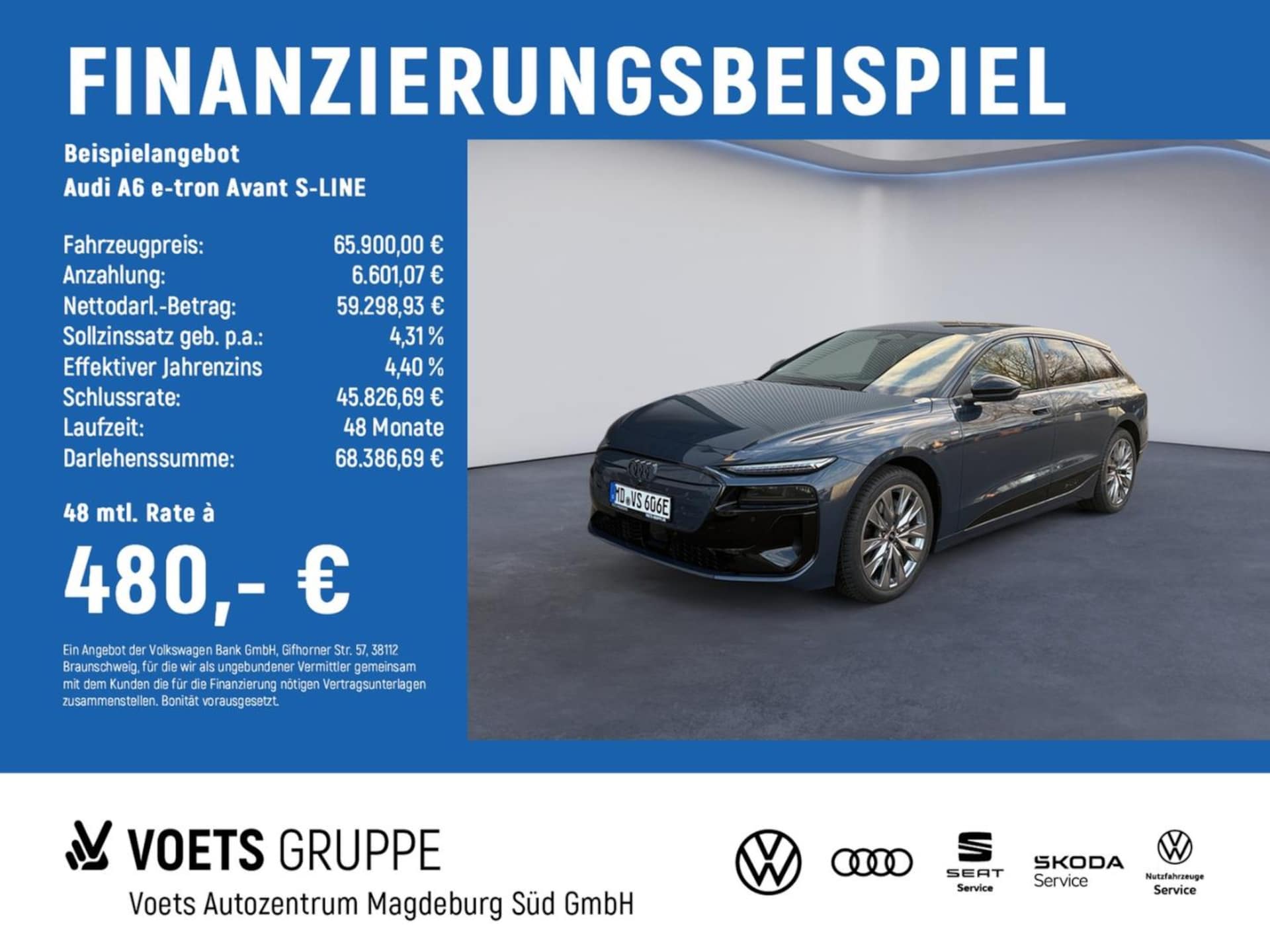 Audi A6 Avant e-tron 2025