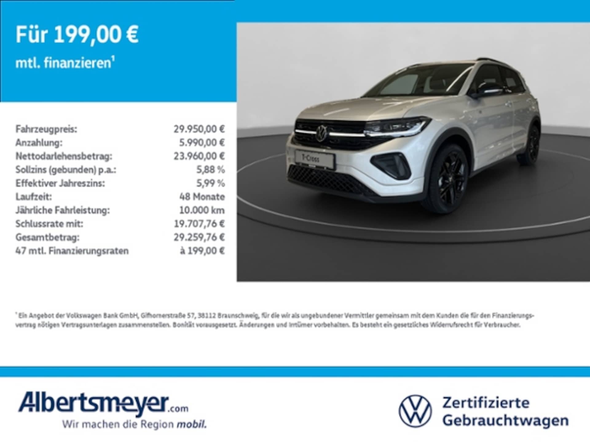 Volkswagen T-Cross R-Line
