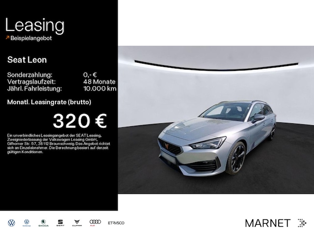 CUPRA Leon Sportstourer 1.4 e-HYBRID DSG *Navi*Pano*DCC*Voll-LED*El.Heck*Keyless*Kamera*SHZ*Full-Link*ACC (PR021933MA)