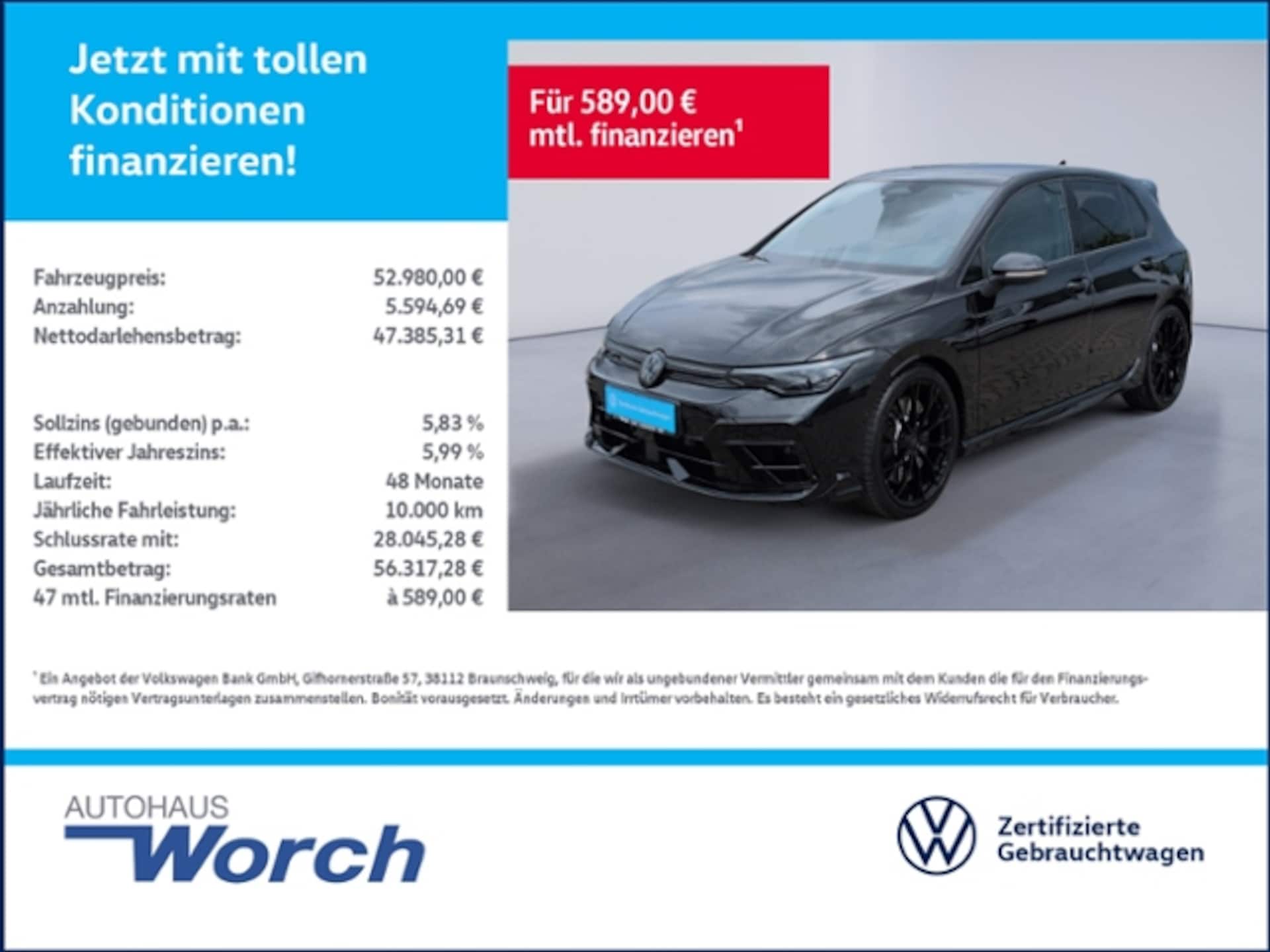 Volkswagen Golf R Black Edition