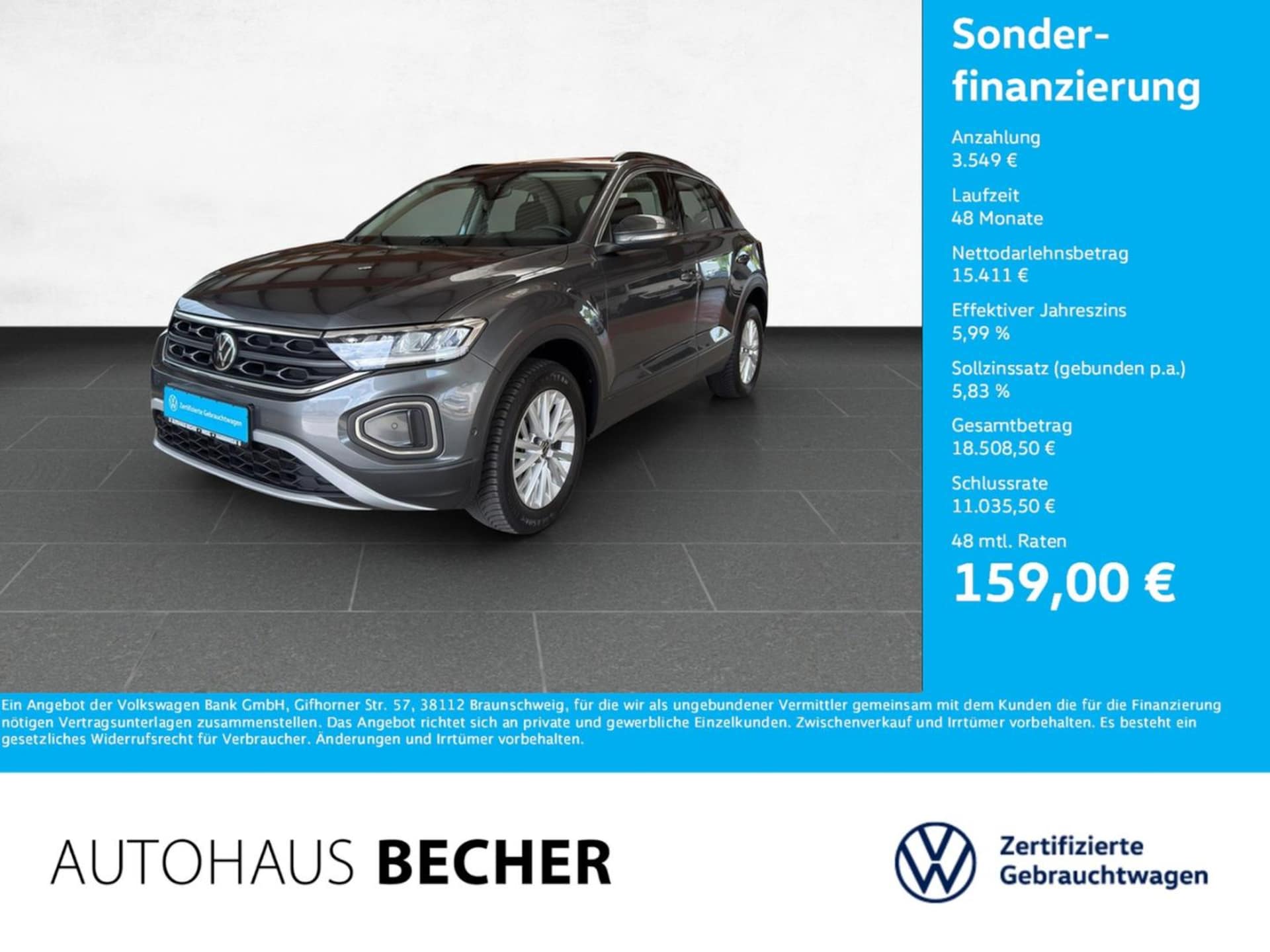 Volkswagen T-Roc Life