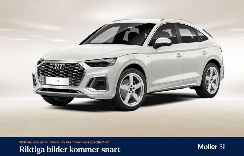 Bild som visar Audi Q5 Sportback Q5 Sportback 40 TDI quattro S line 204 hk S tronic - för mer information kontakta din Audi Partner