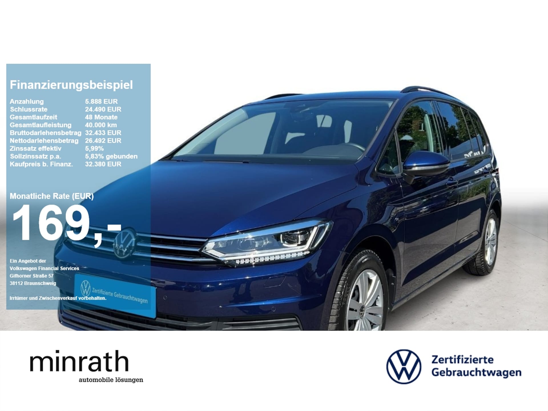 Volkswagen Touran Comfortline
