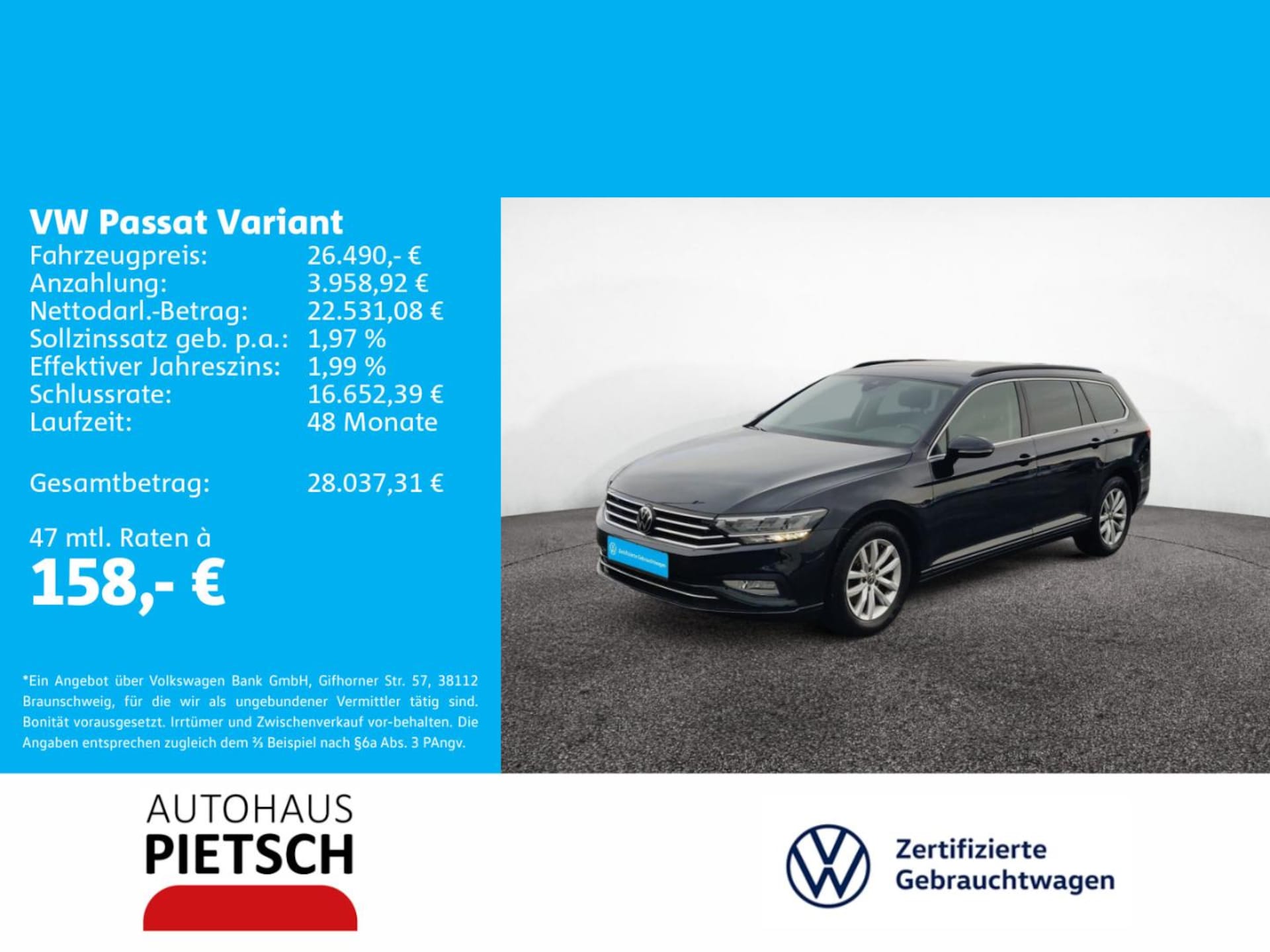 Volkswagen Passat Variant Business