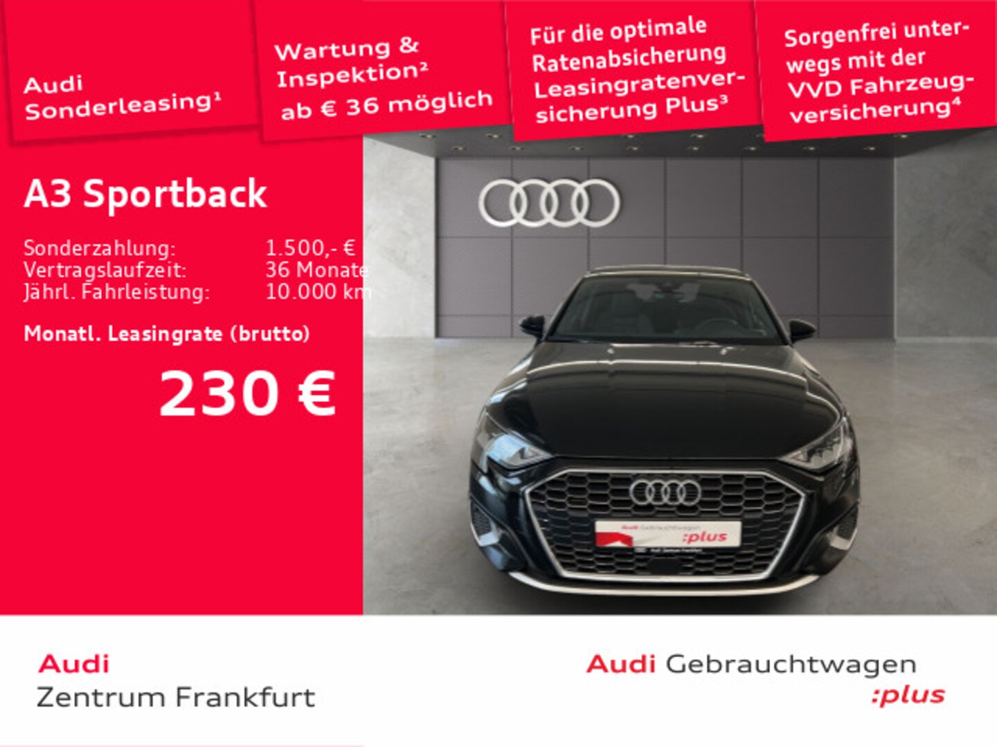Bild über Audi A3 Sportback advanced 35 TDI S tronic - für weitere Informationen kontaktieren Sie den Audi Partner