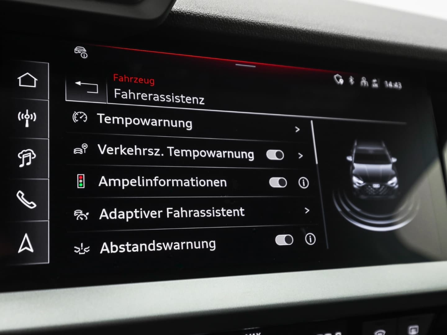 Bild über Audi A3 Sportback TFSI e TFSI e 150 kW S tronic - für weitere Informationen kontaktieren Sie den Audi Partner