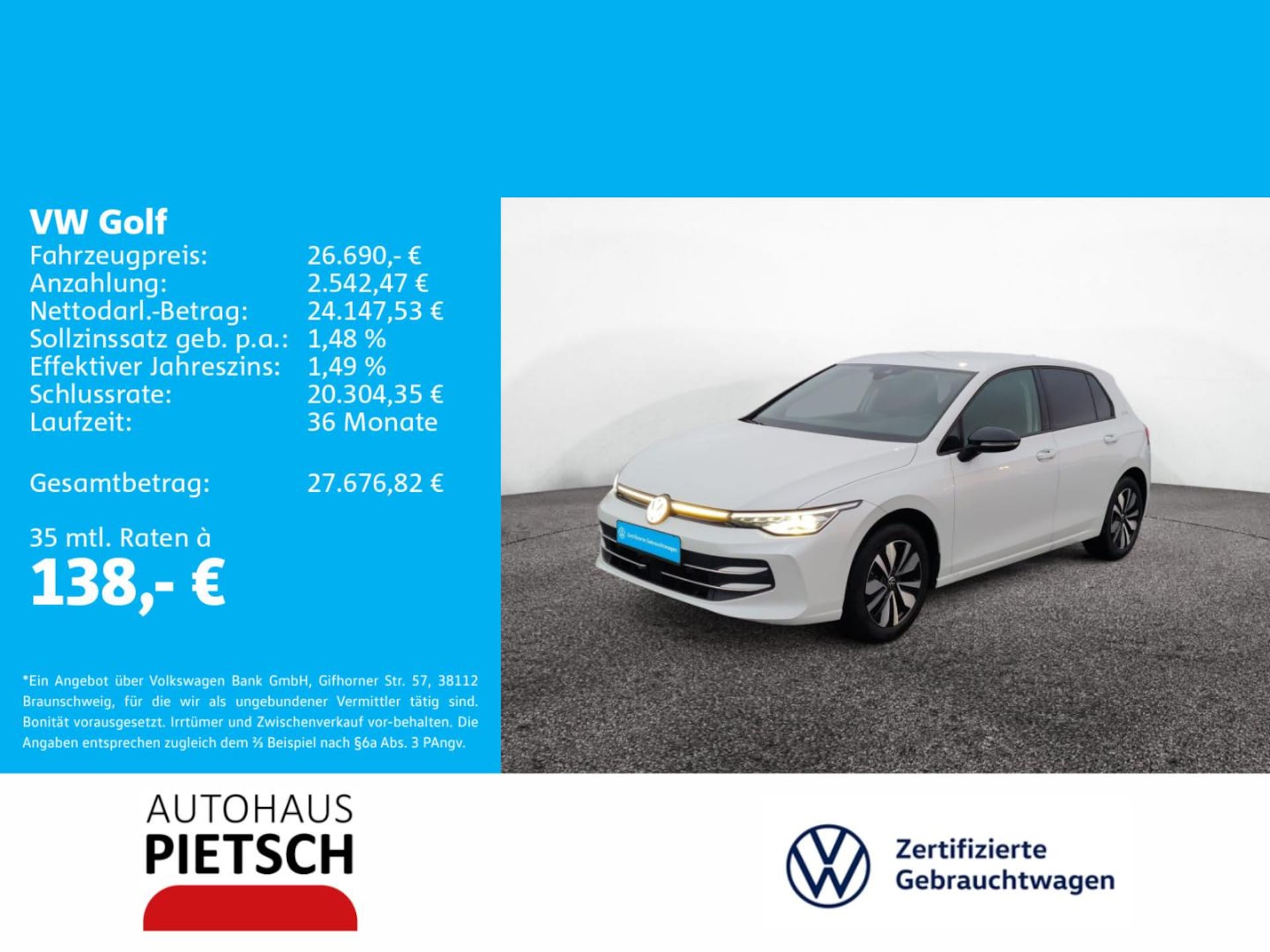 Volkswagen Golf Goal