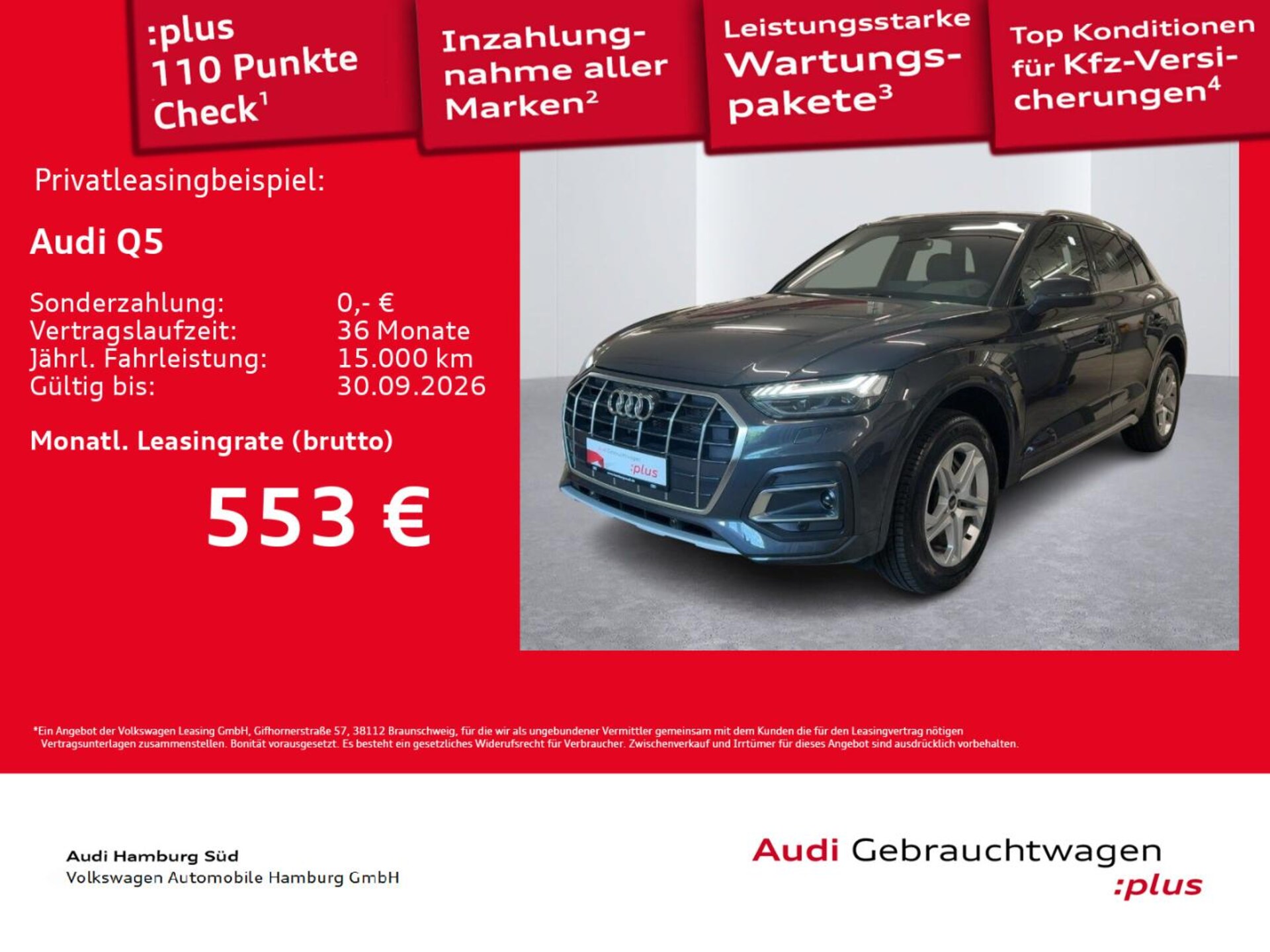 Audi Q5 TFSI e advanced