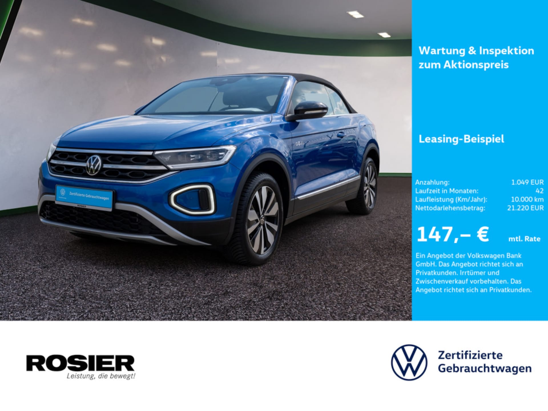 Volkswagen T-Roc Cabriolet Style