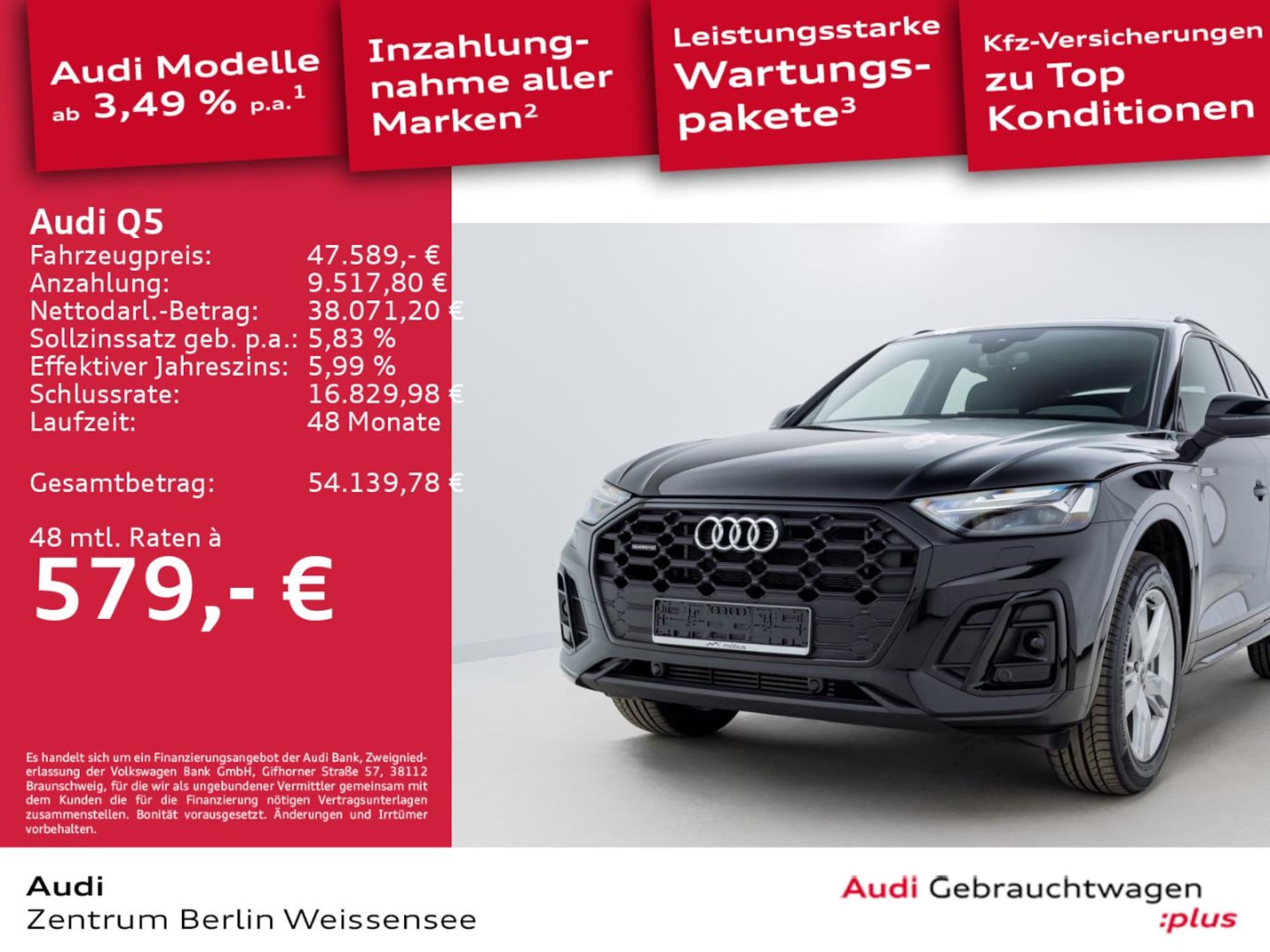 Audi Q5 TFSI e S line