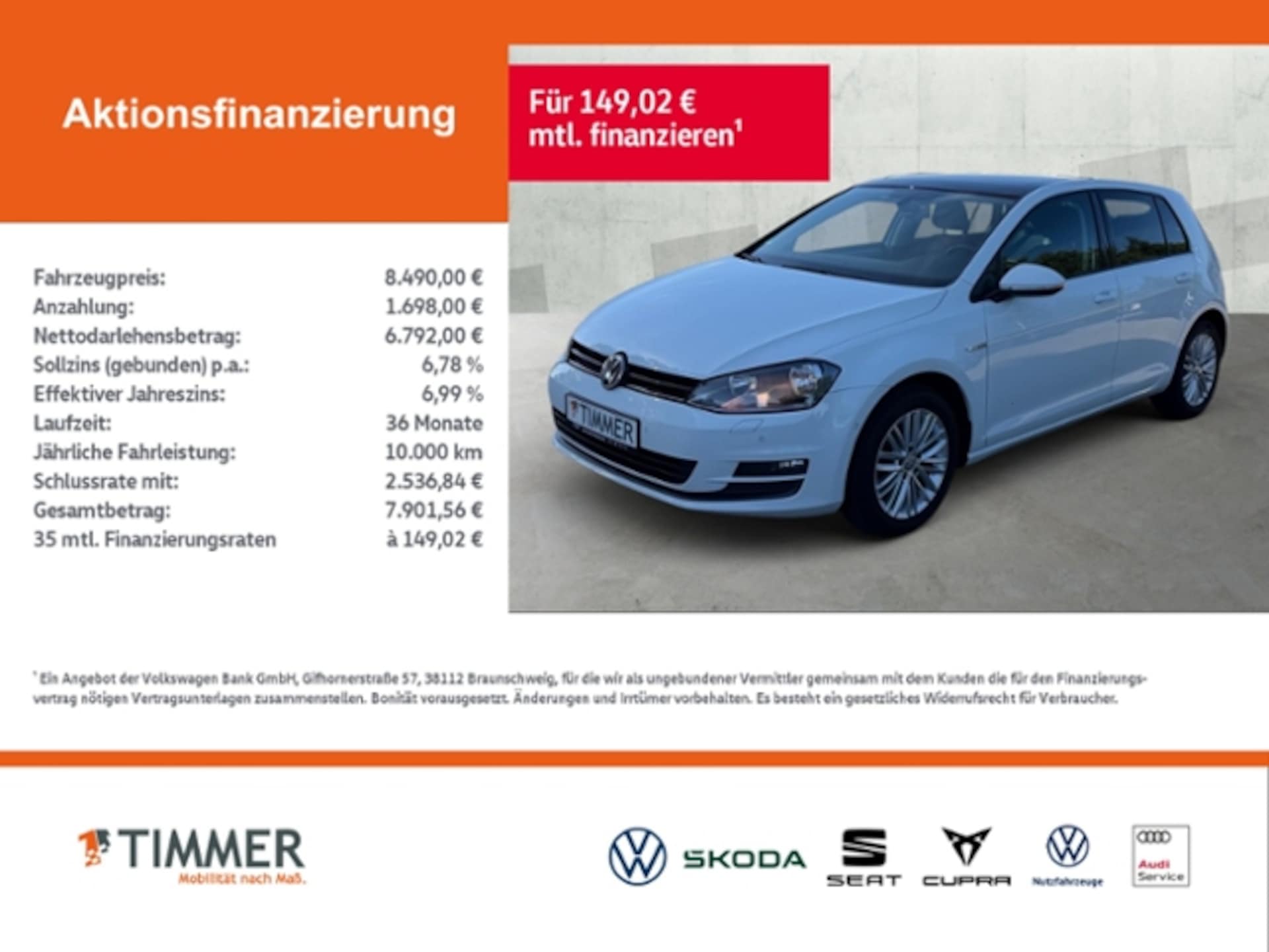 Volkswagen Golf Comfortline