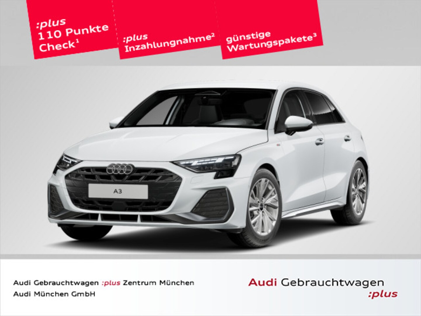 Bild über Audi A3 Sportback TDI S tronic - für weitere Informationen kontaktieren Sie den Audi Partner