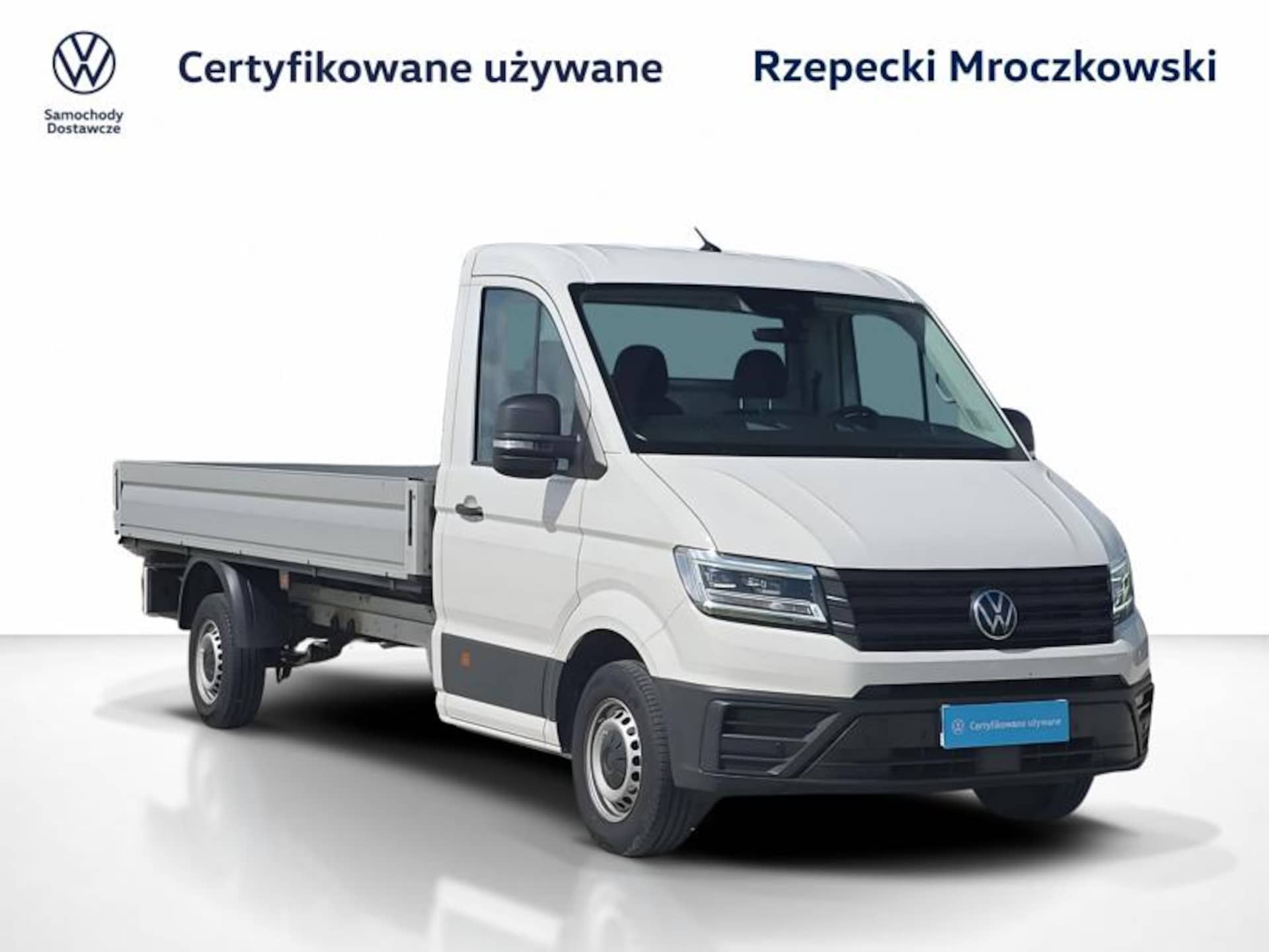 Volkswagen Crafter z pojedyńczą kabiną z długim rozstawem osi